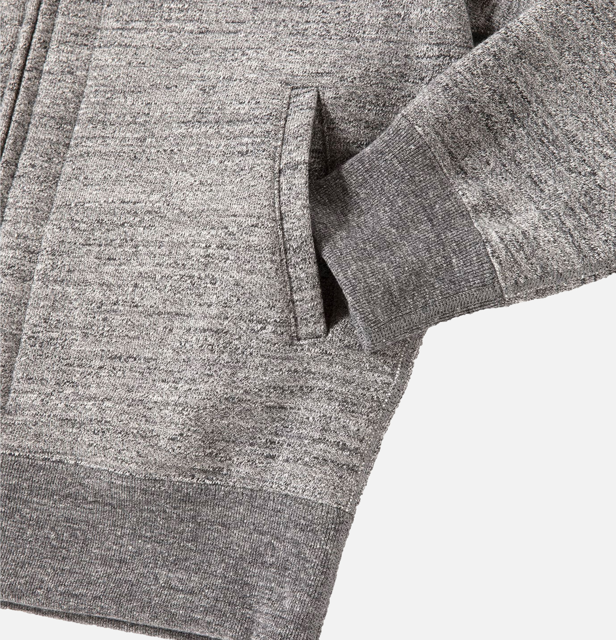 Jackman New GG Sweat Parka Heather Charcoal