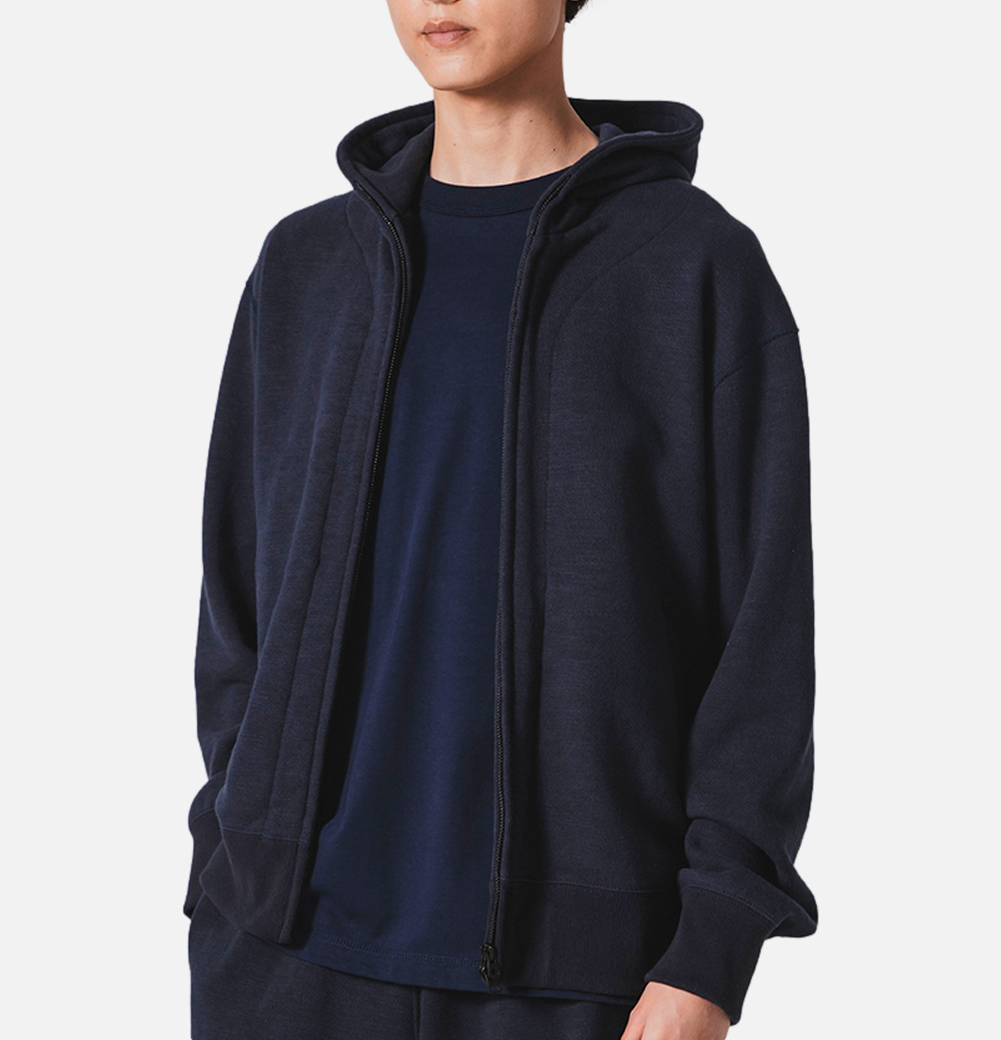 Jackman New GG Sweat Parka Navy