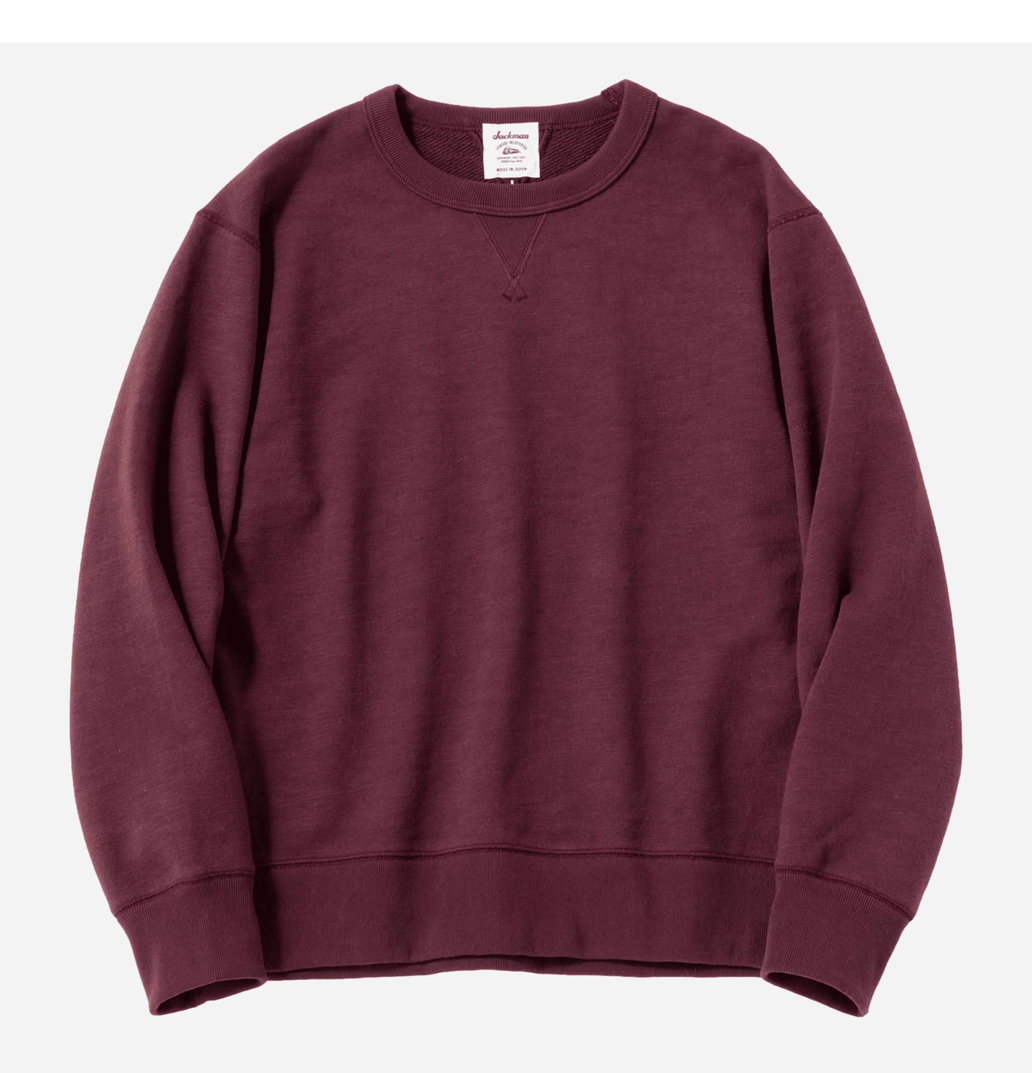 Jackman GG Crewneck Sweater Wine