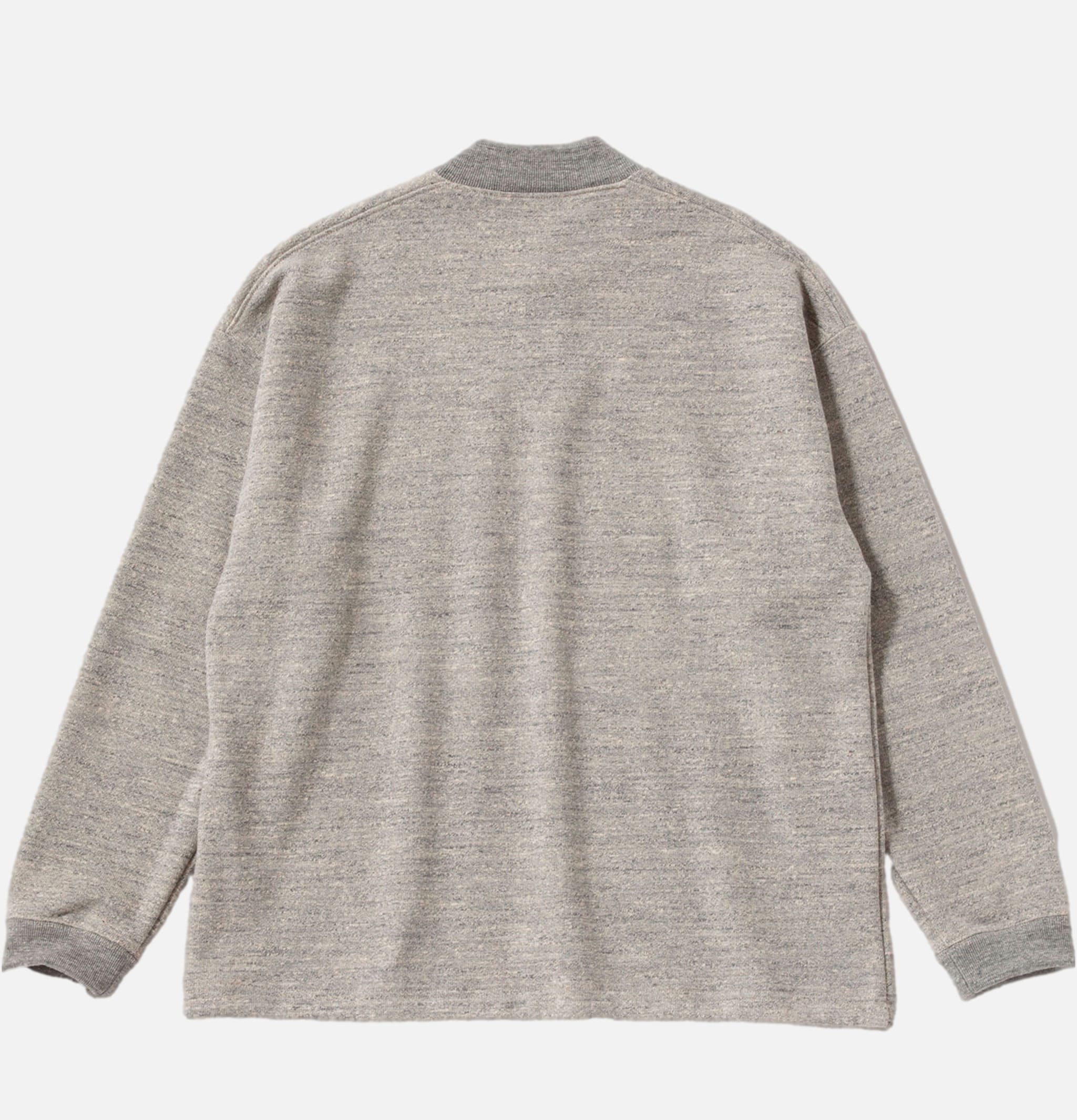 Jackman Gg Sweat Gj Neck Heather Grey
