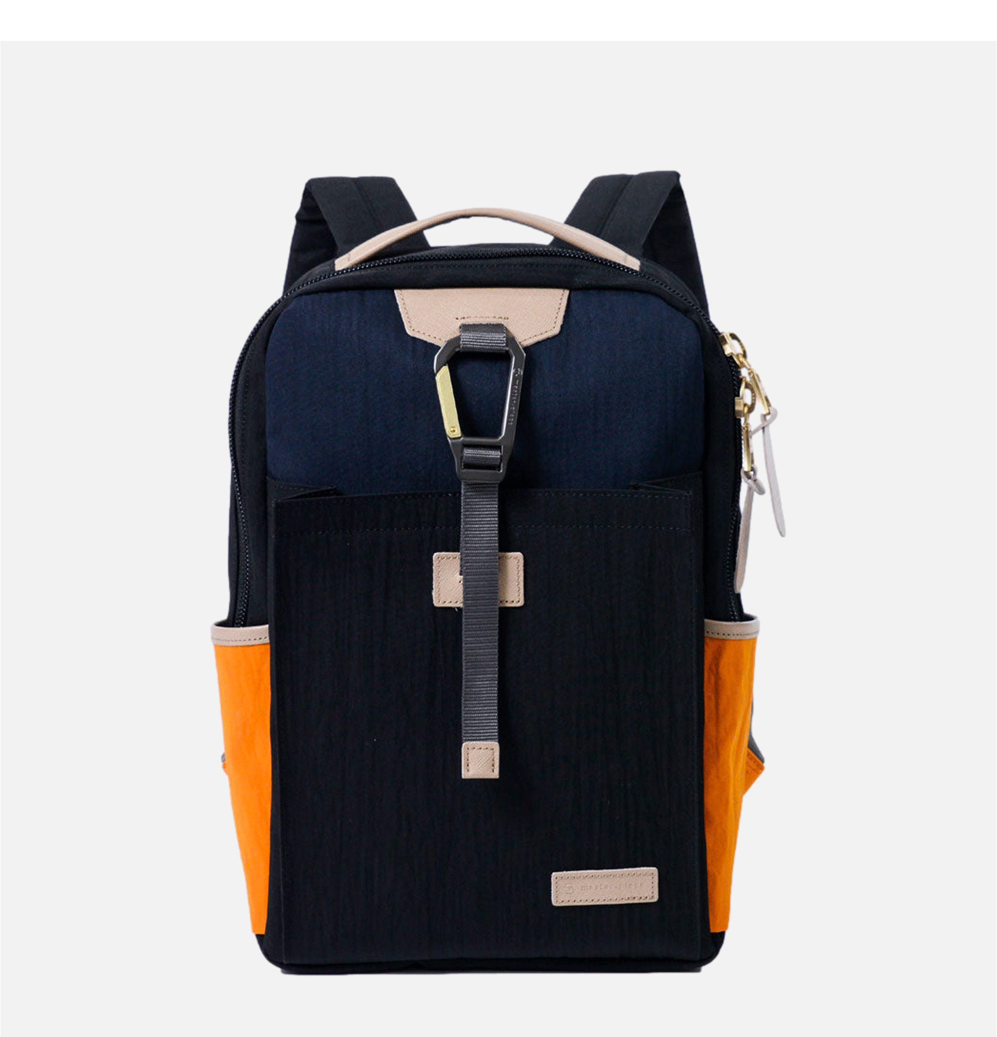 Master Piece Sac à Dos Link Noir Camel