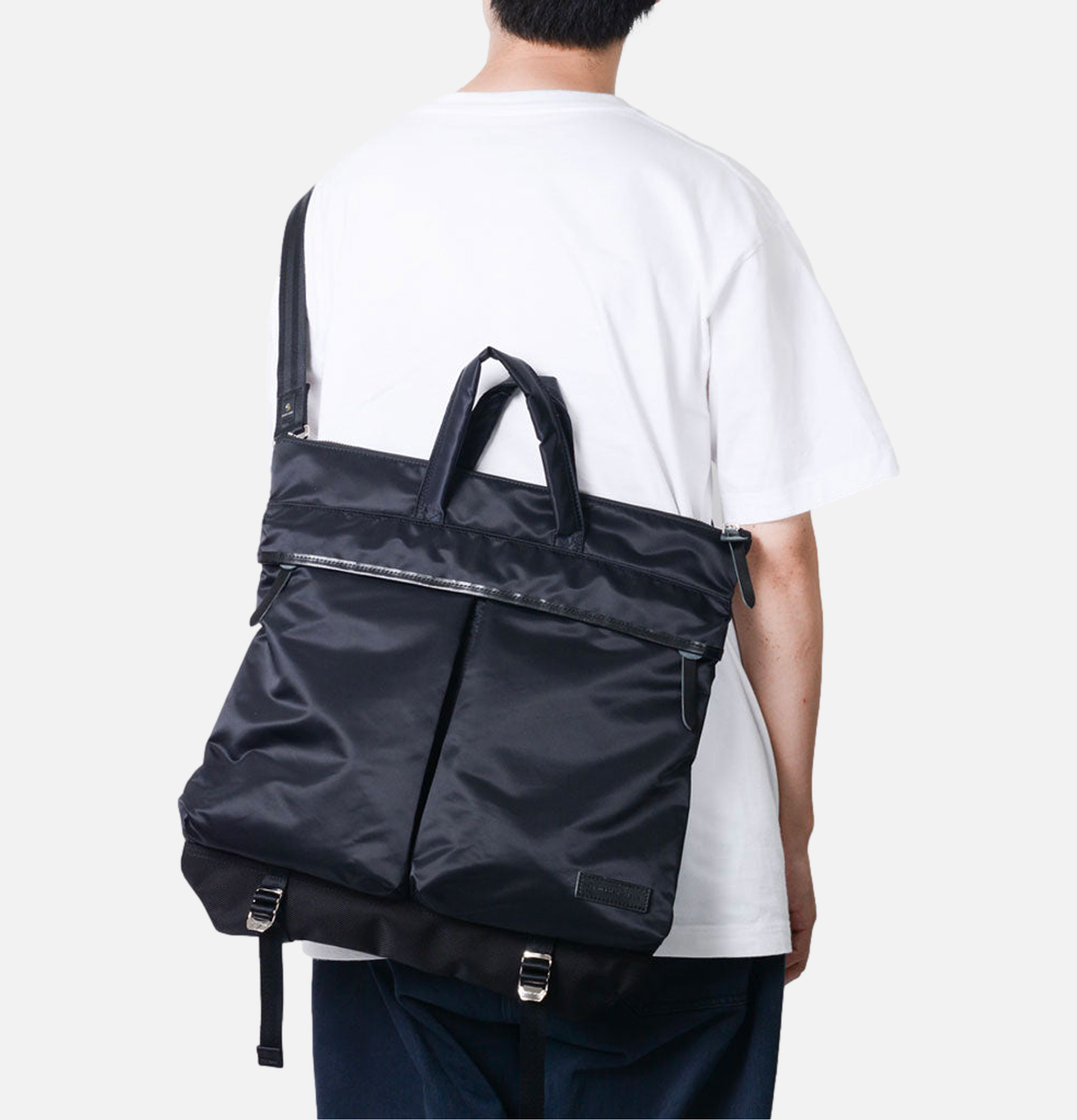Master Piece Lightning Tote Bag M Black