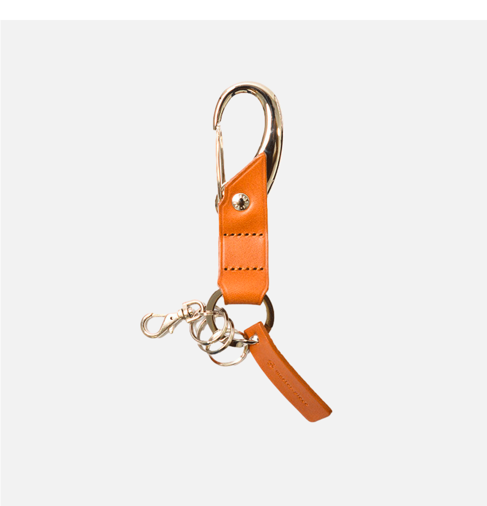 Master Piece Magatama Key Ring Camel