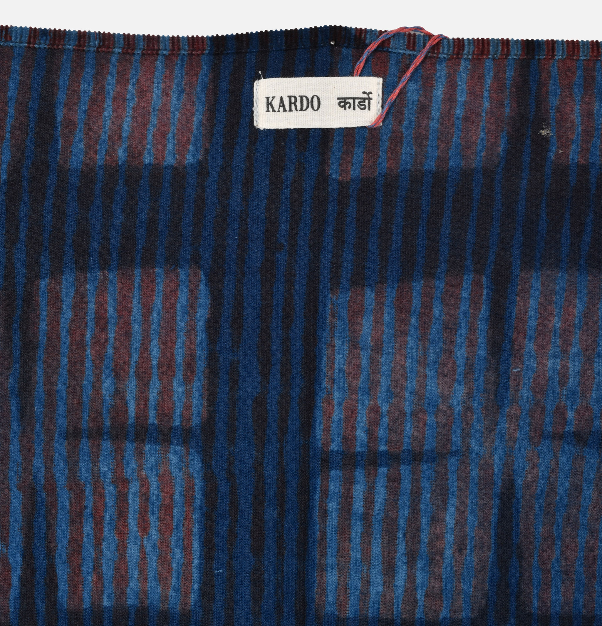 Ajrakh Blue Kardo Bandana Ajrakh Blue Kardo Bandana