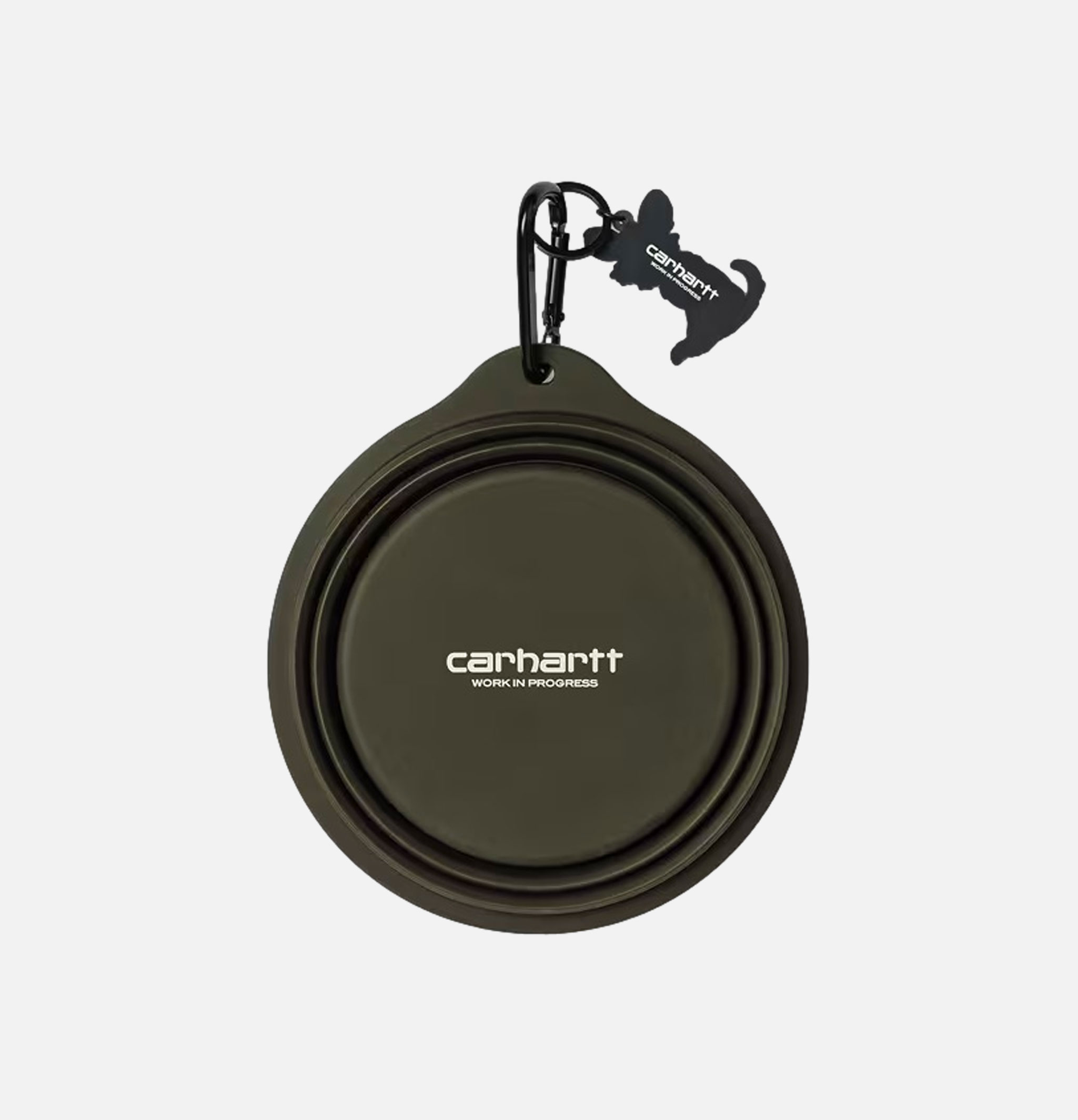 Carhartt WIP Foldable Dog Bowl Olive/Wax Carhartt WIP Foldable Dog Bowl Olive/Wax