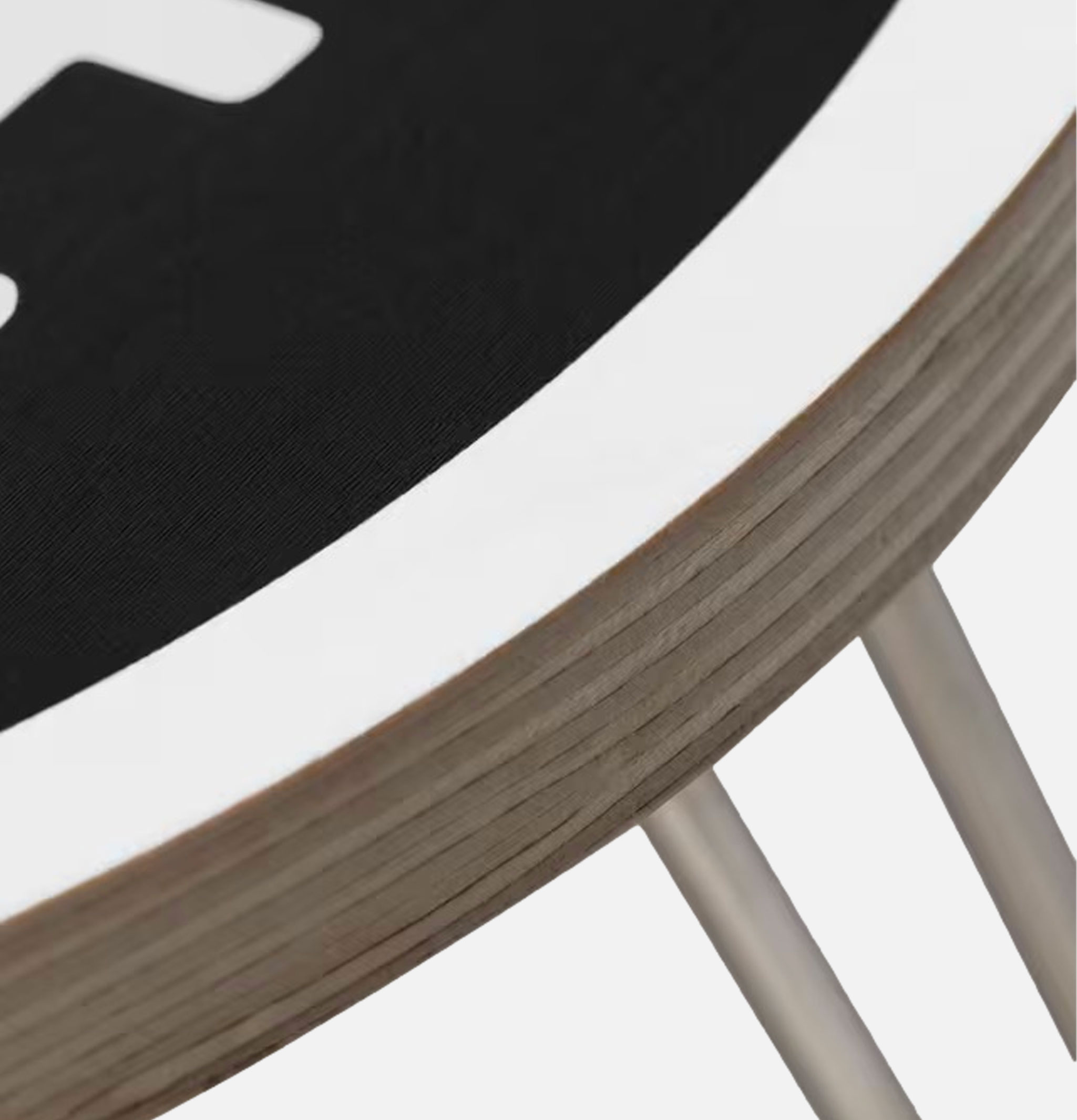 Carhartt WIP Heart Black White Folding Table Carhartt WIP Heart Black White Folding Table