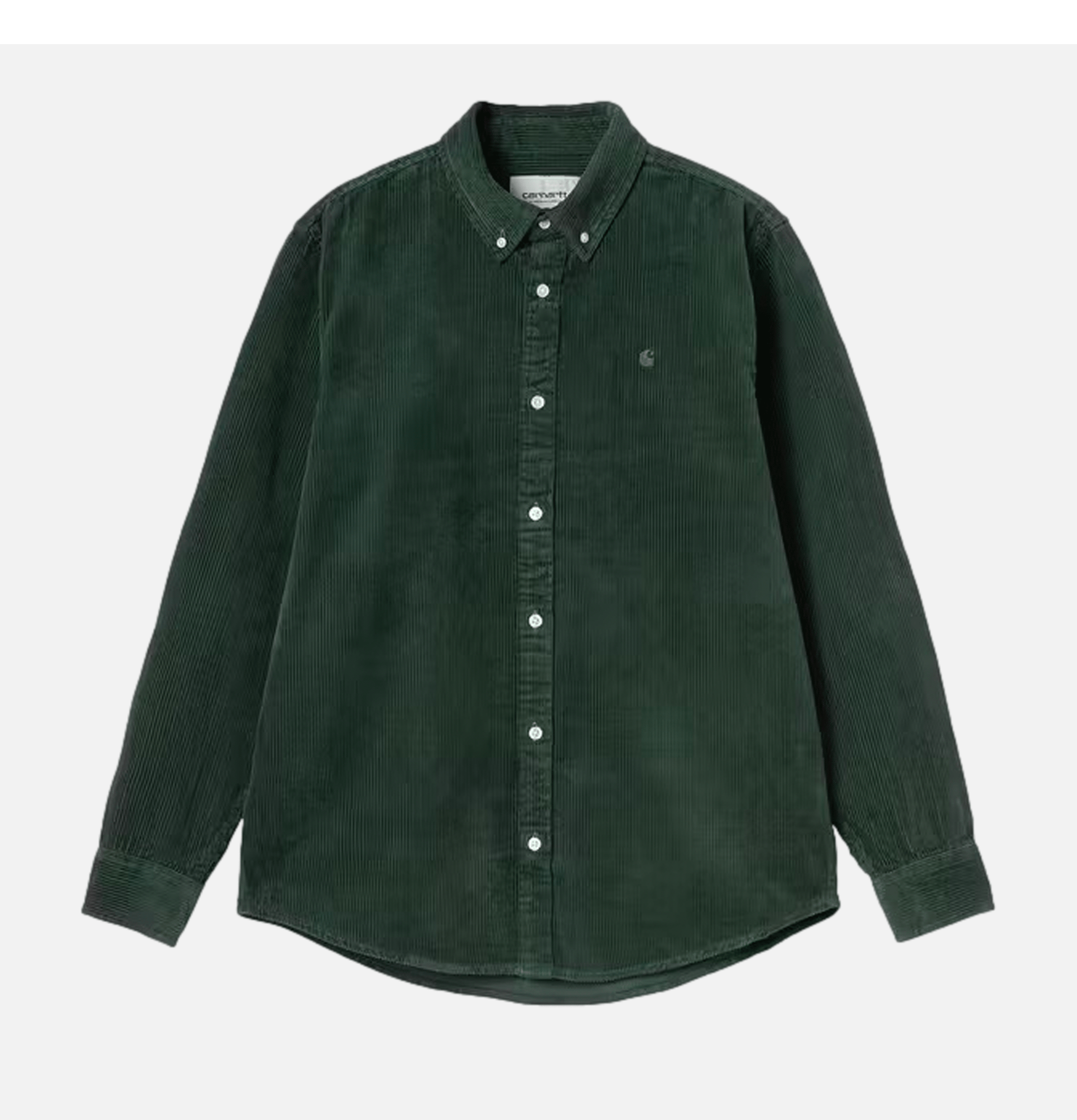 Carhartt WIP Madison Cord Sycamore Tree Long Sleeve Shirt