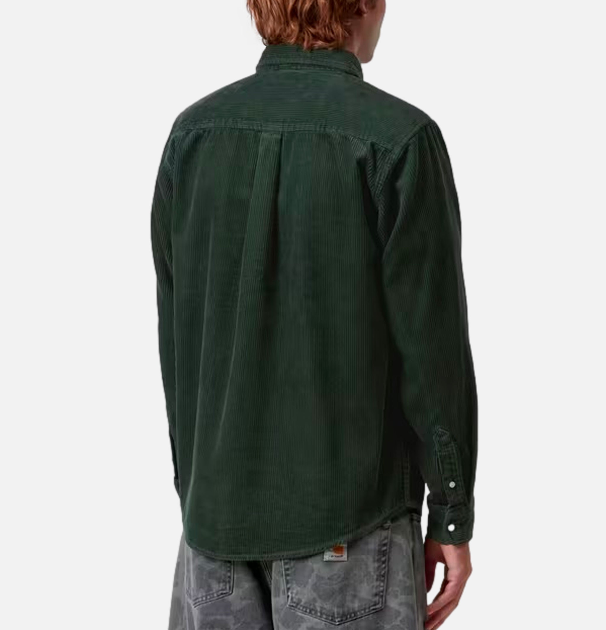 Carhartt WIP Madison Cord Sycamore Tree Long Sleeve Shirt Carhartt WIP Madison Cord Sycamore Tree Long Sleeve Shirt