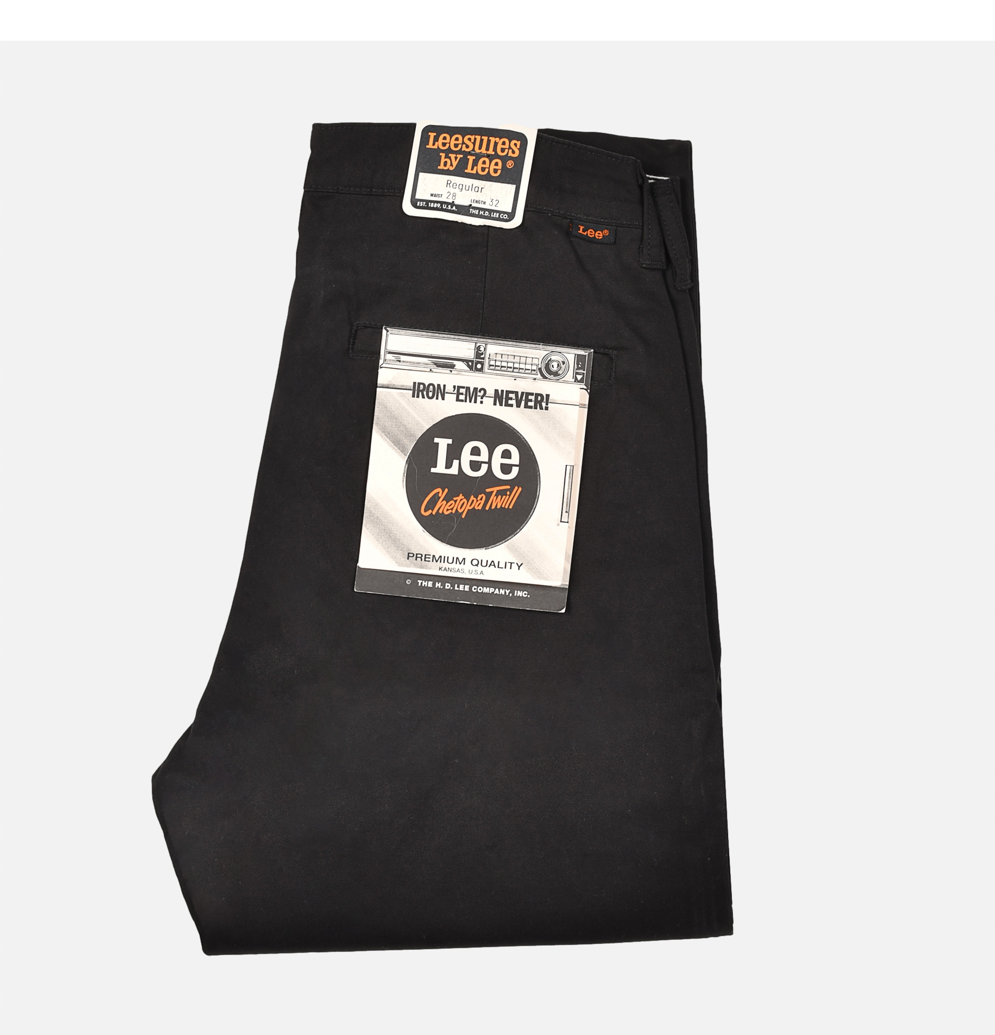 Chino Lee Regular Noir