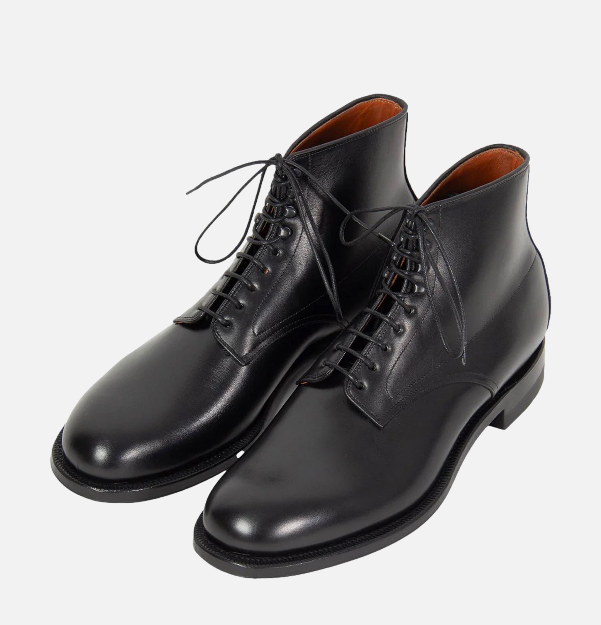 Viberg Bottes Navvy Black Vocalou Calf Viberg Bottes Navvy Black Vocalou Calf