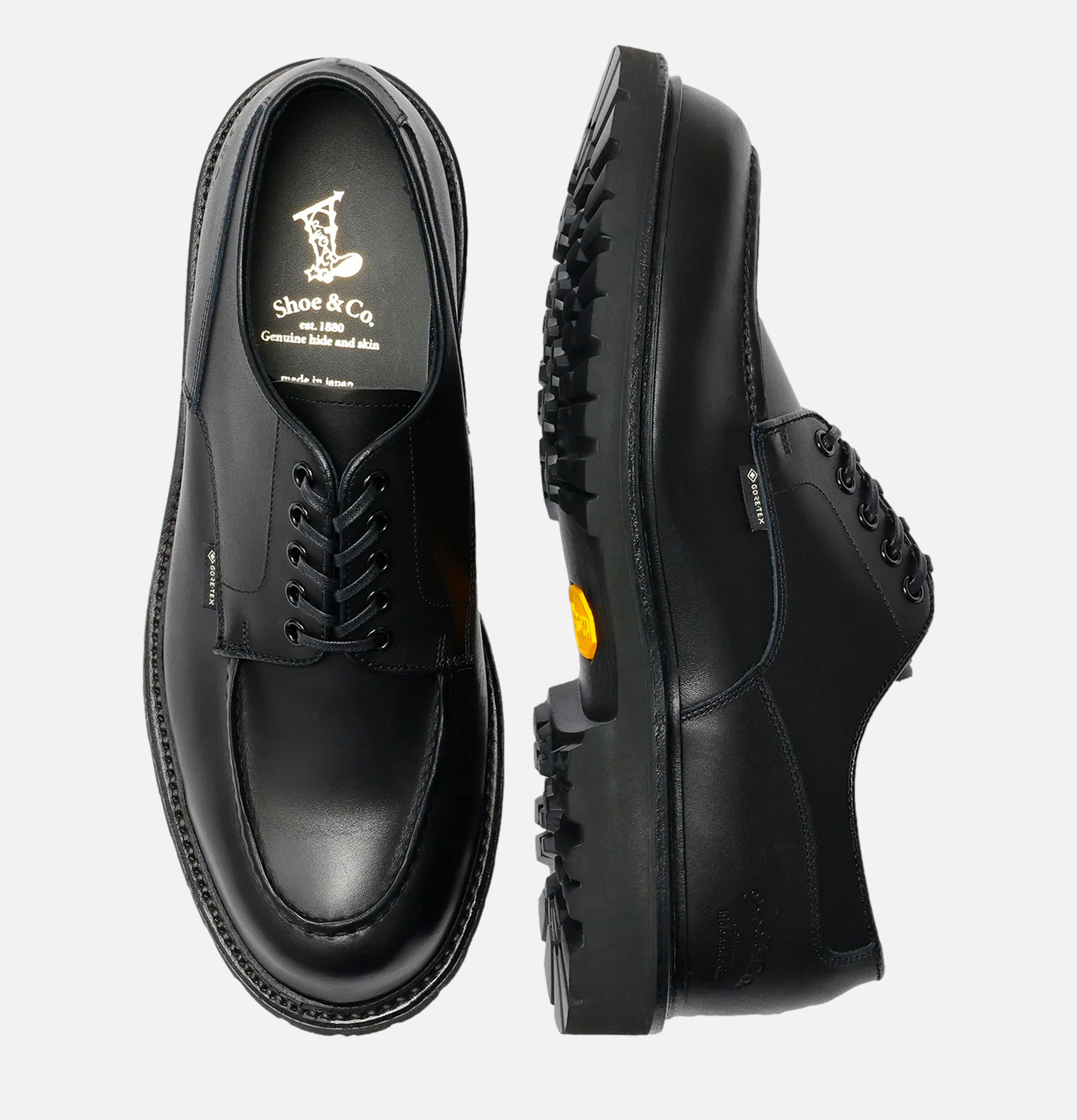 Regal Shoe & Co U-tip Gore-tex Black Regal Shoe & Co U-tip Gore-tex Black