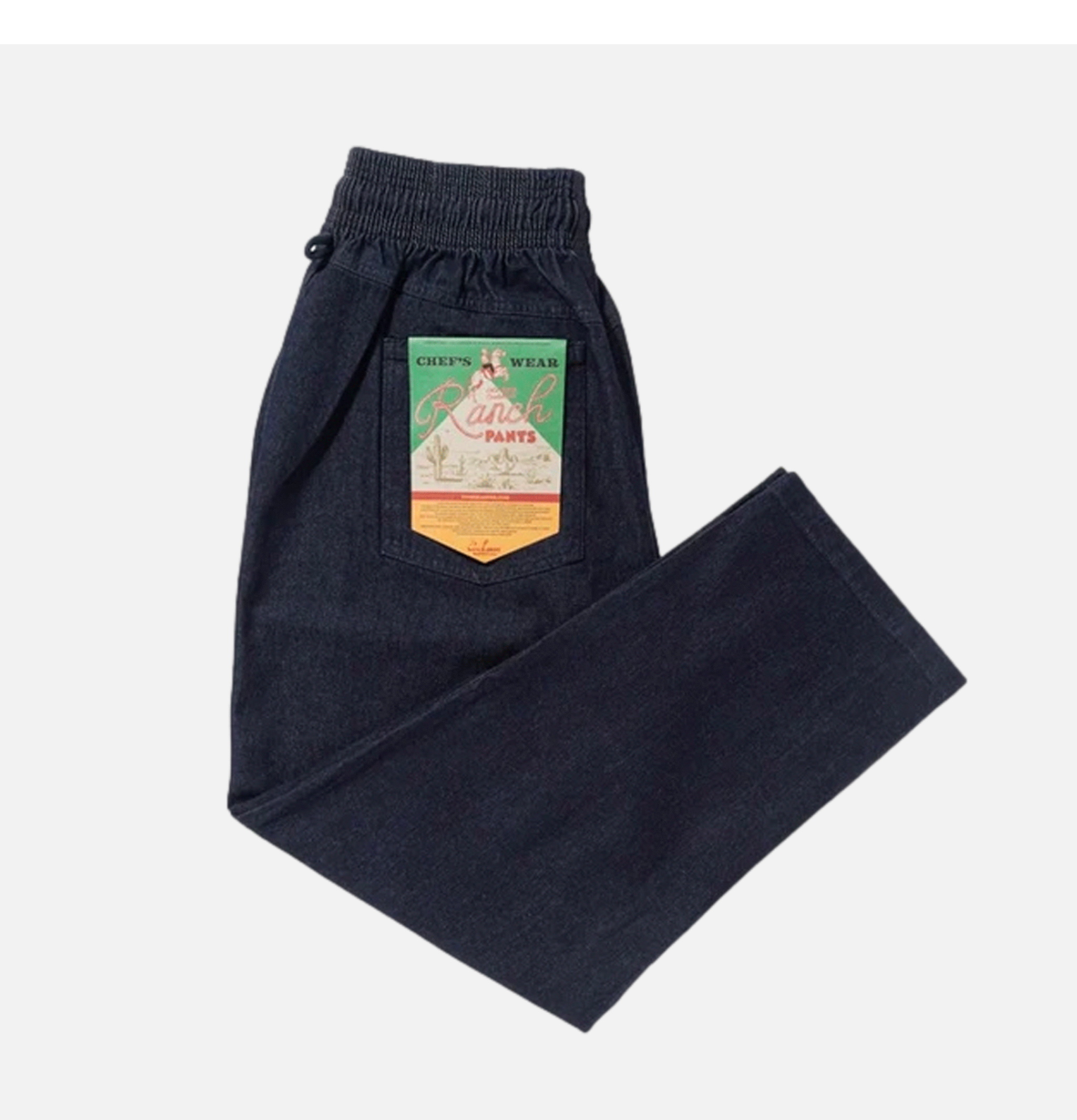 Cookman Ranch Pants Navy Denim