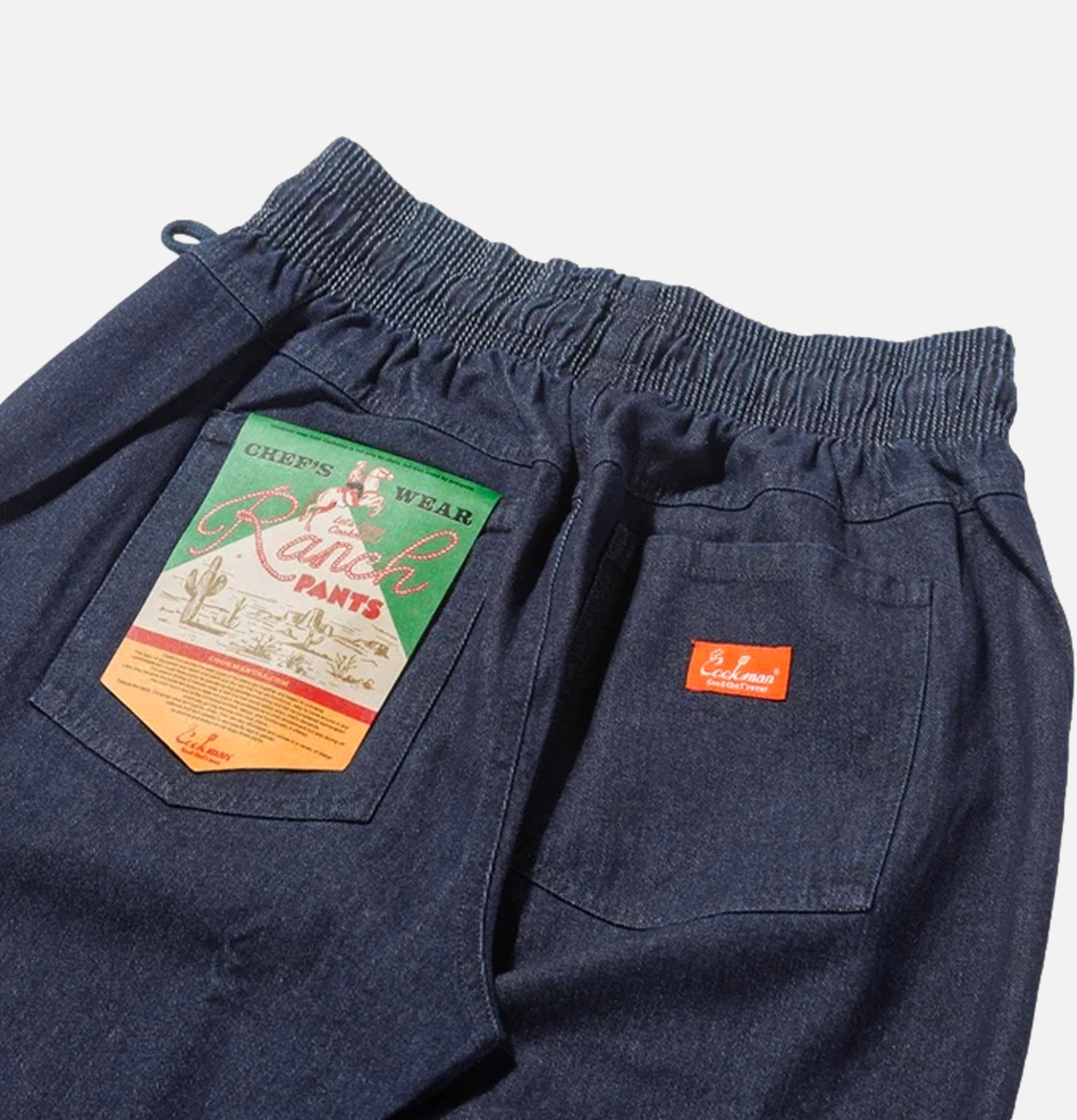 Cookman Ranch Pants Navy Denim Cookman Ranch Pants Navy Denim