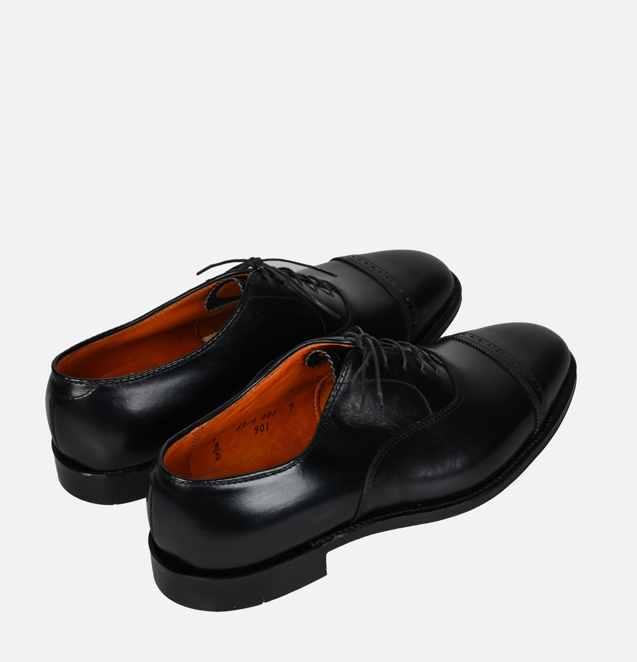 901 Perf Tip Bal Oxford Black