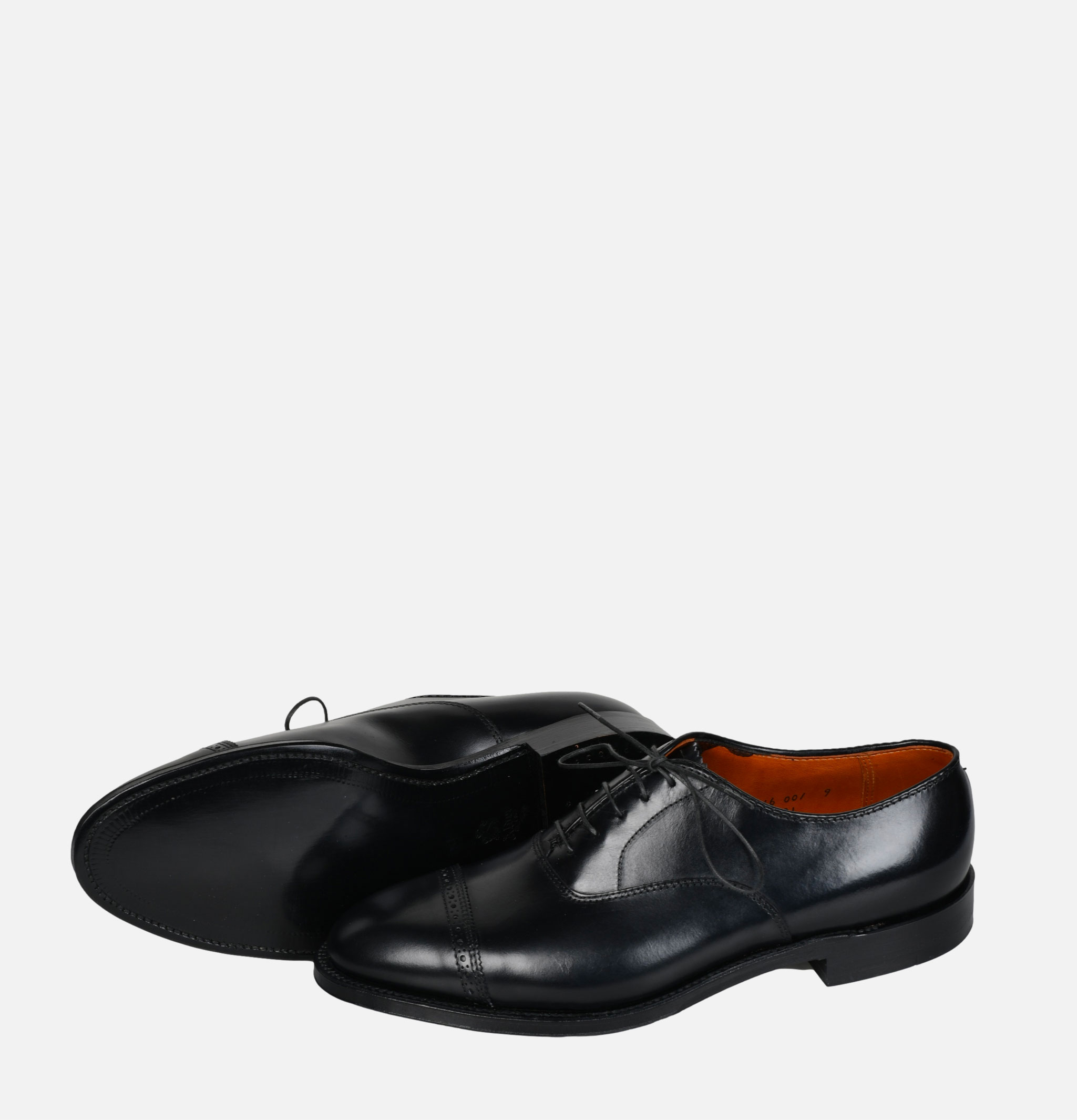 901 Perf Tip Bal Oxford Black
