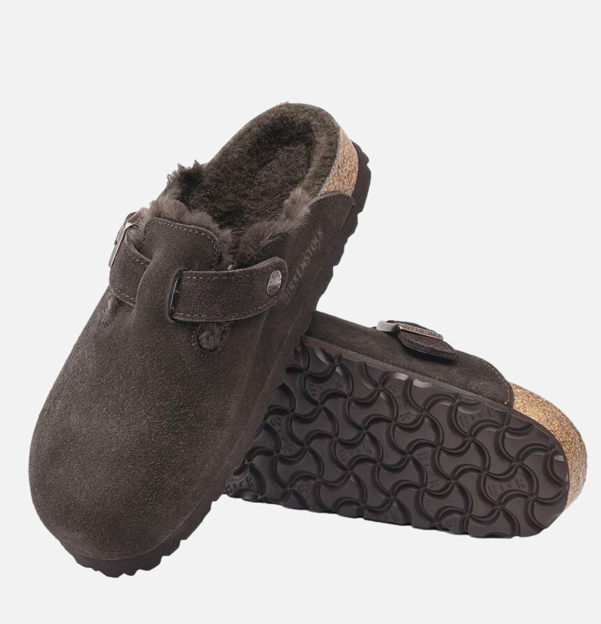 Boston Shearling Narrow Mocha