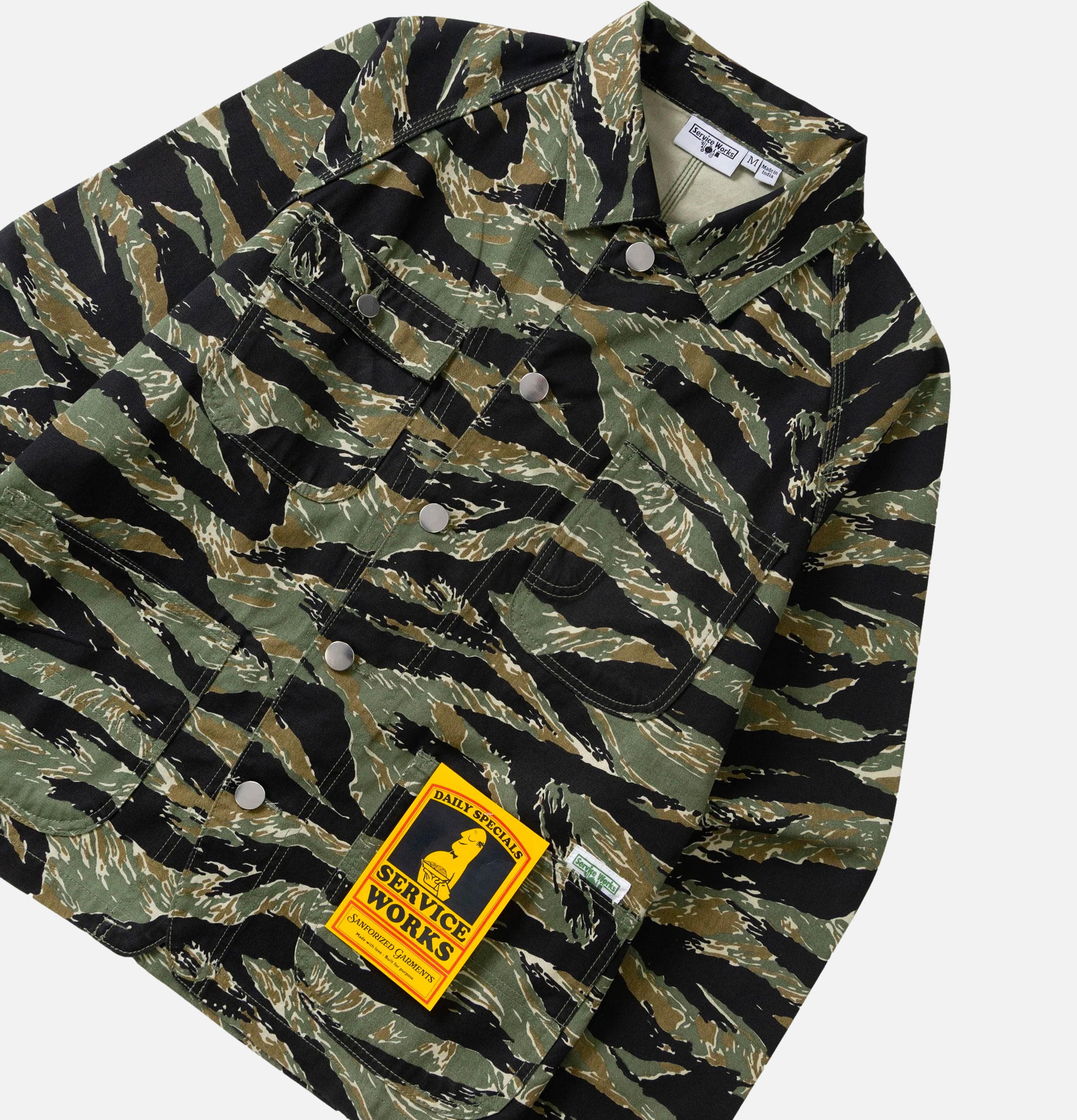 Coverall Jacket 2.0 Tiger Stri