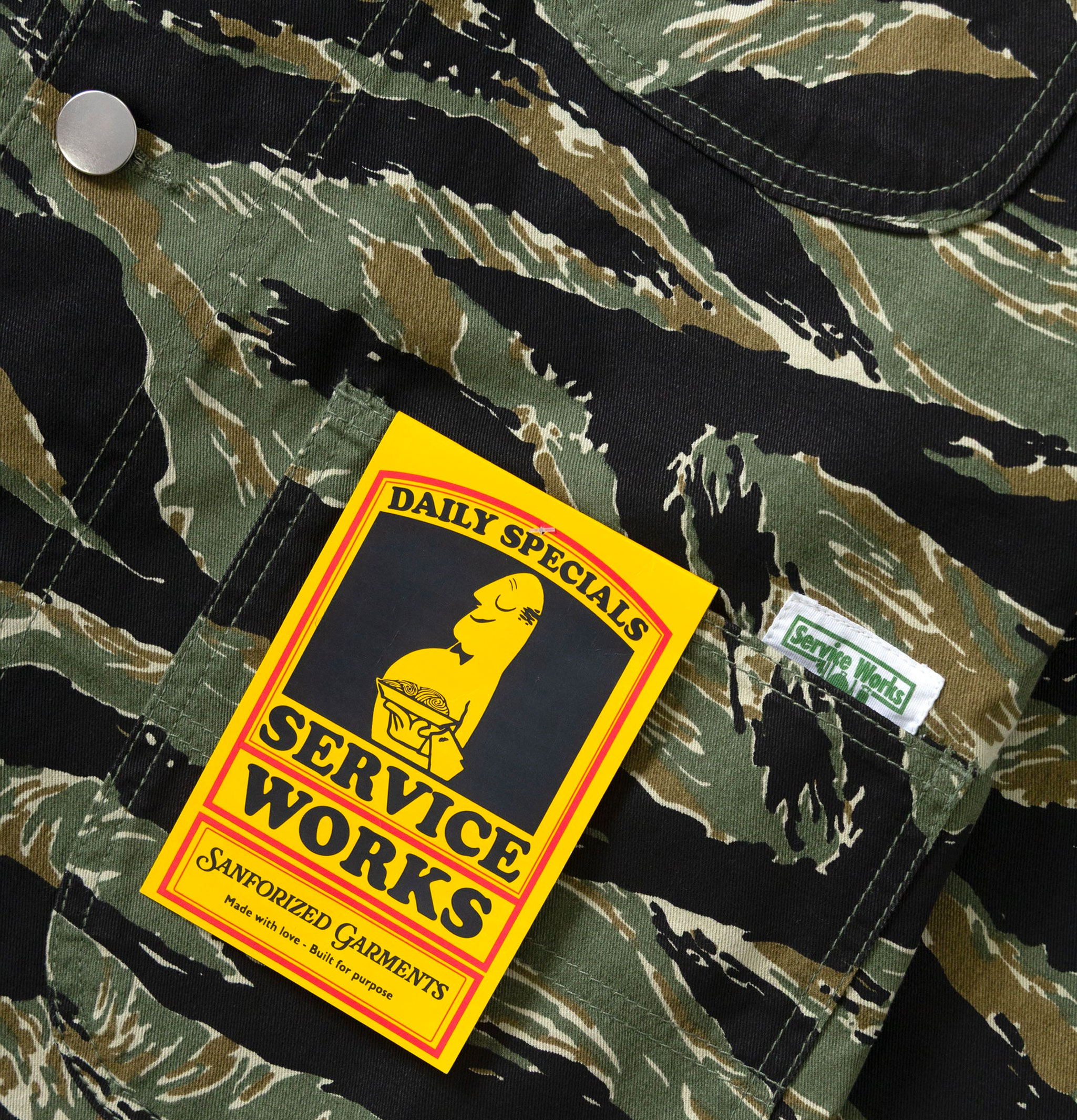 Coverall Jacket 2.0 Tiger Stri