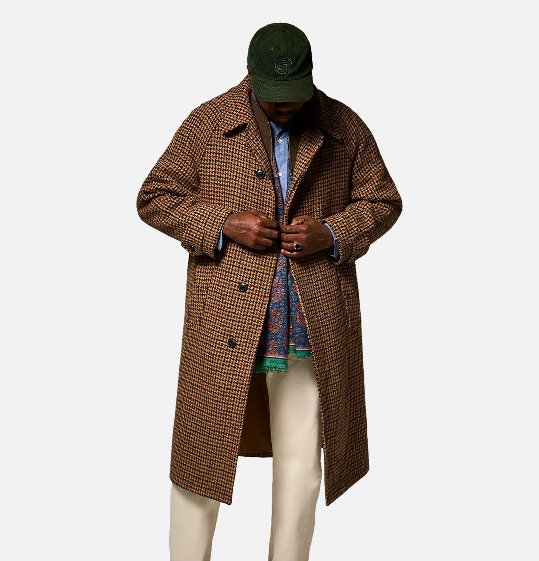 Harris Tweed Mac Brown