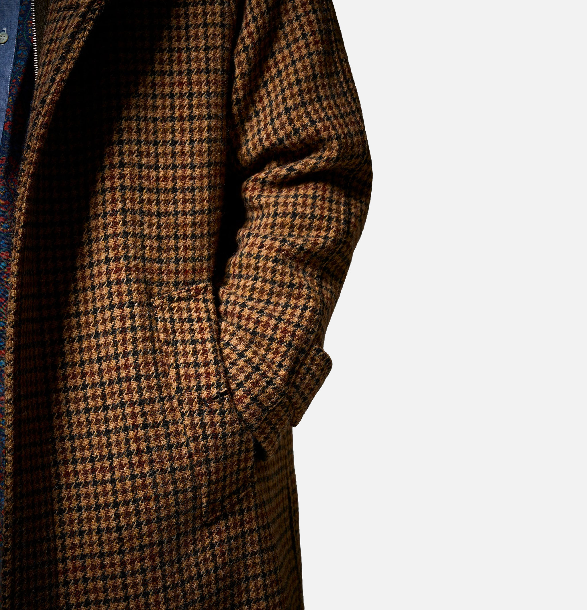 Harris Tweed Mac Brown