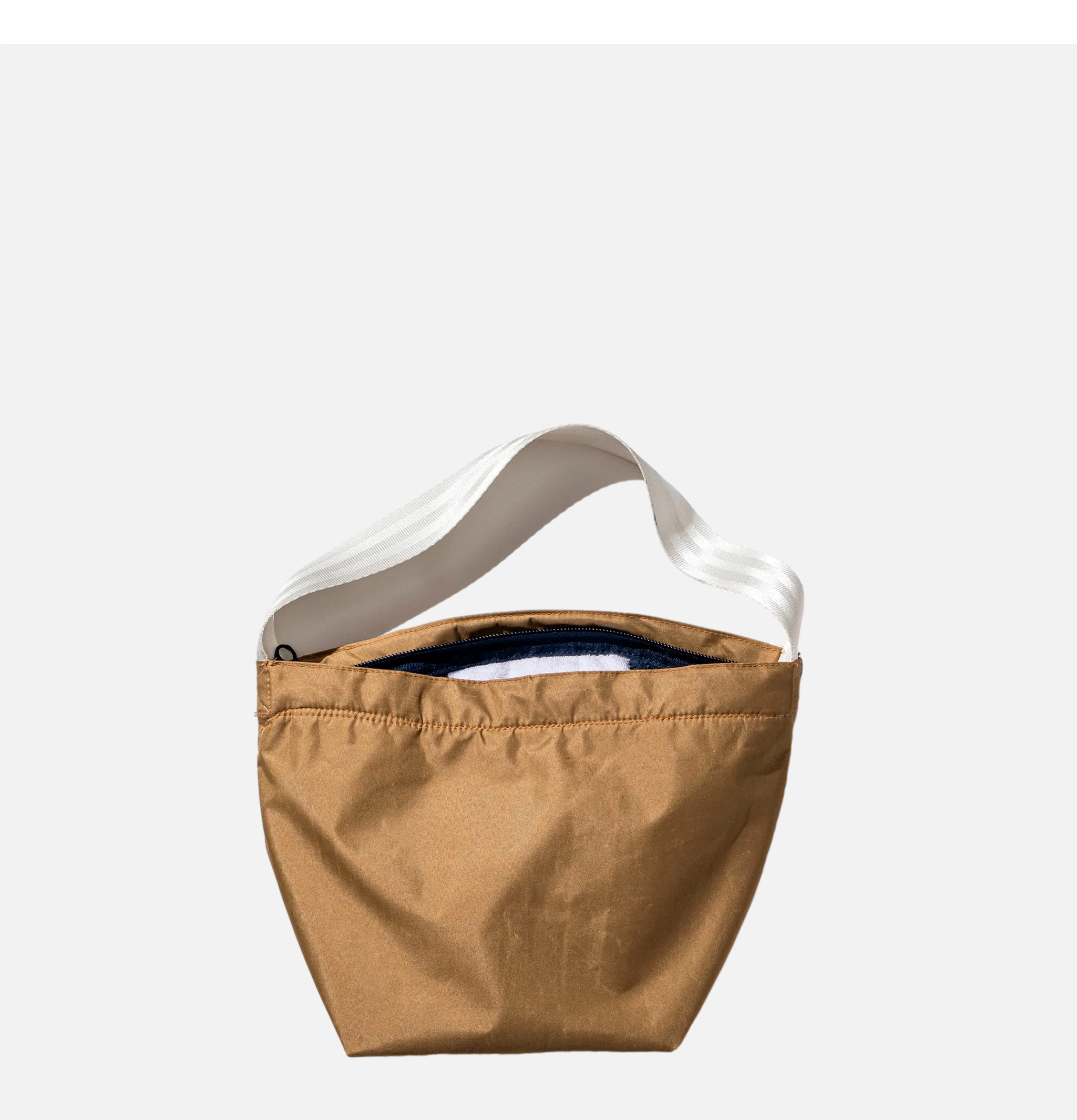 Rubberrised Fabric Bag Zipper