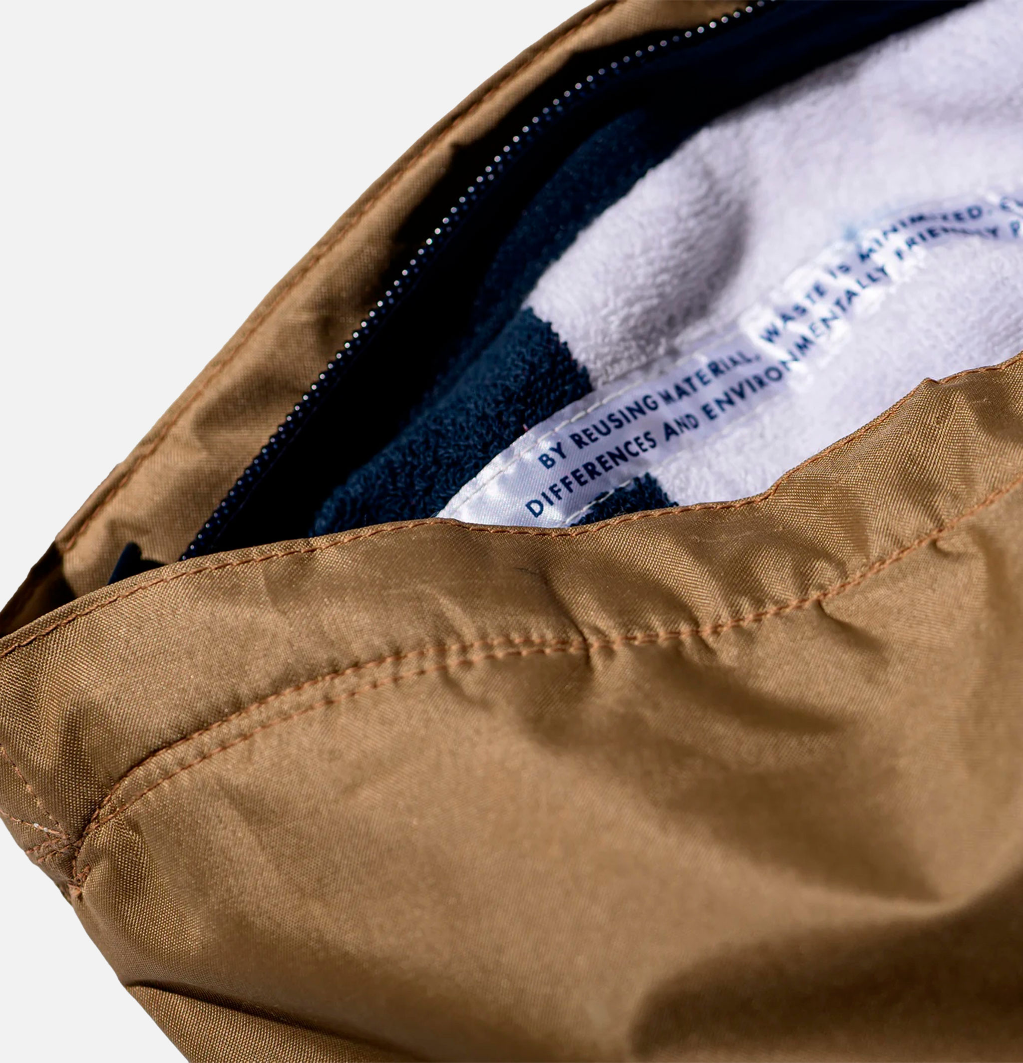 Rubberrised Fabric Bag Zipper