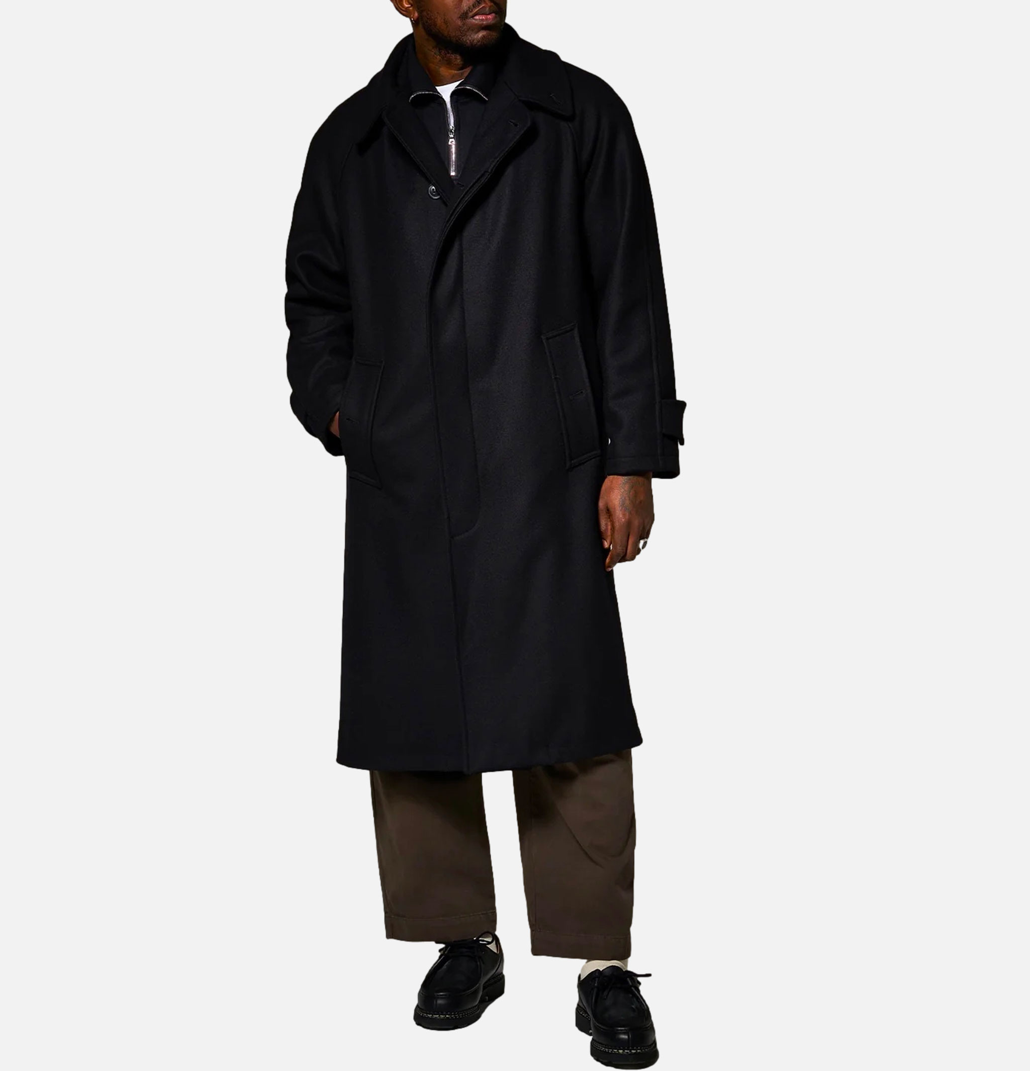 Manteau Gloverall Scw Mac Noir