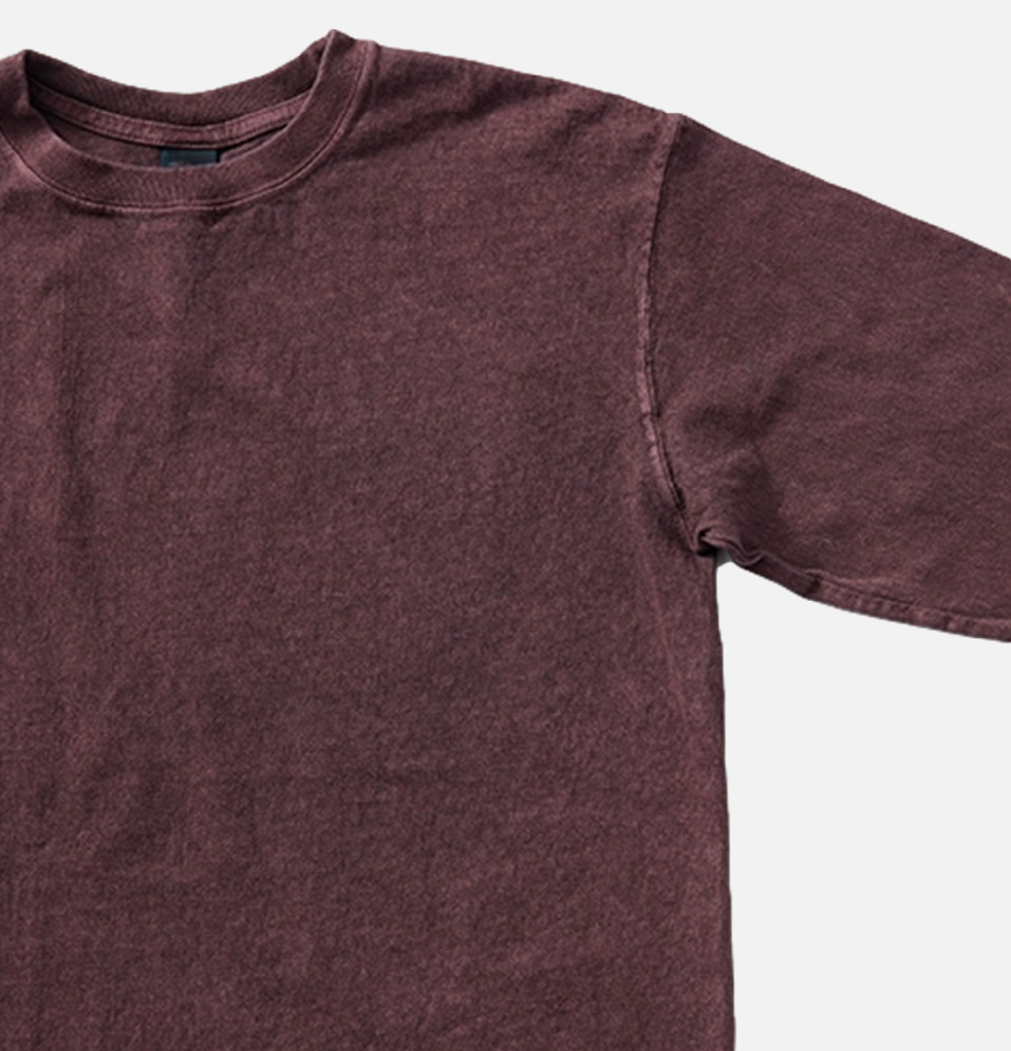 Good On Japan LS Crew Tee Bordeaux