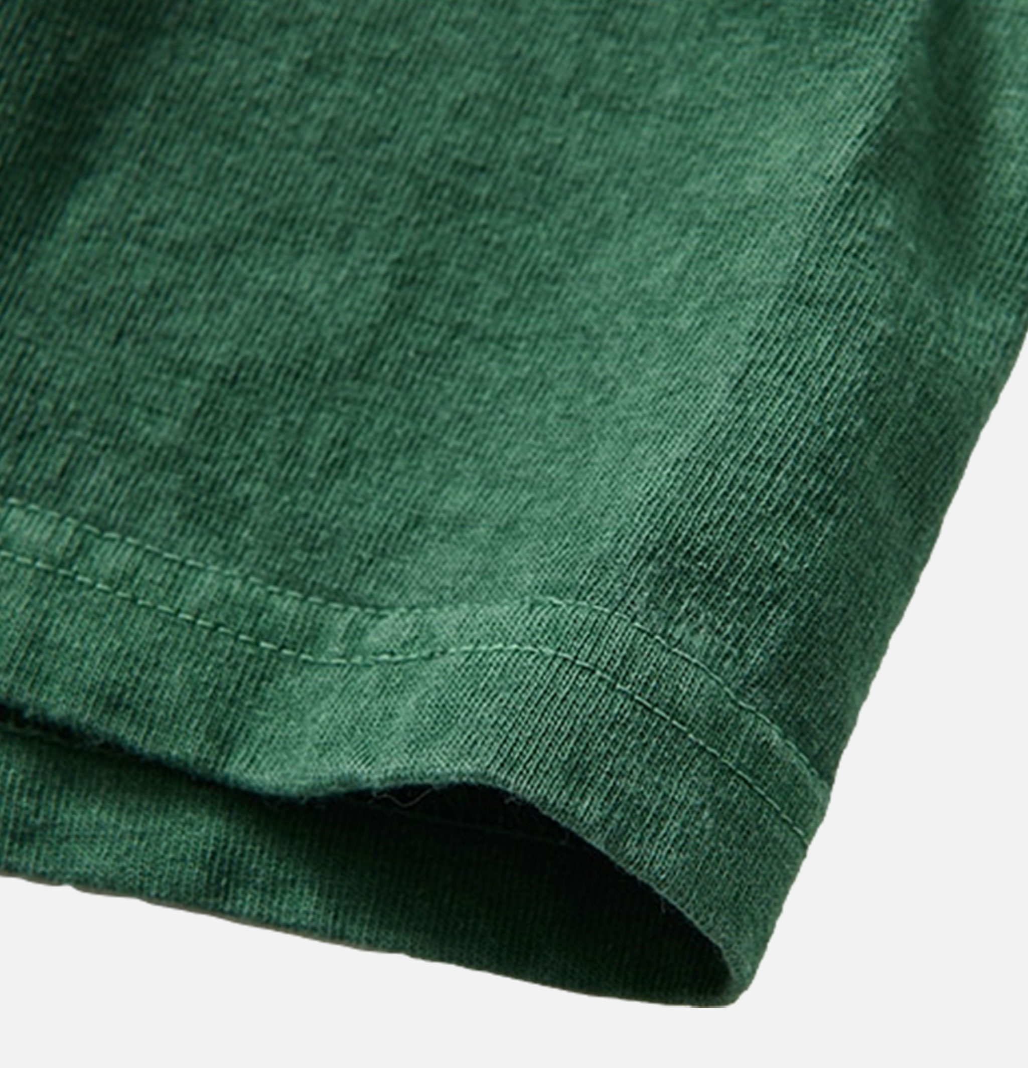 Good On Japan LS Crew Tee Green