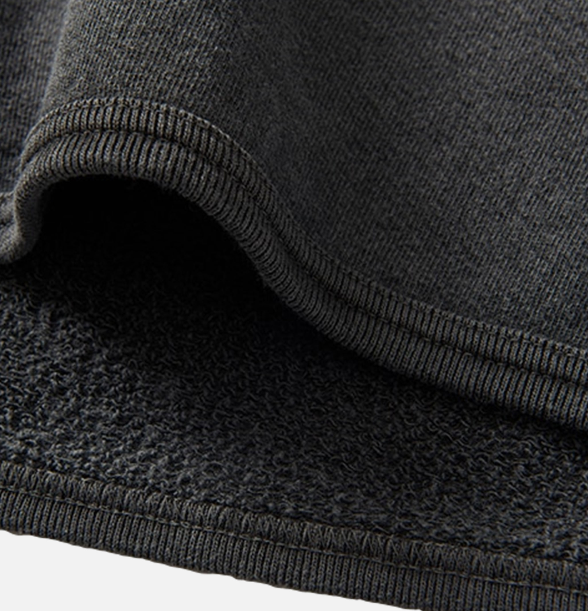 Good On Japan 9oz LS Crew Sweatshirt Non-Pigmented Black