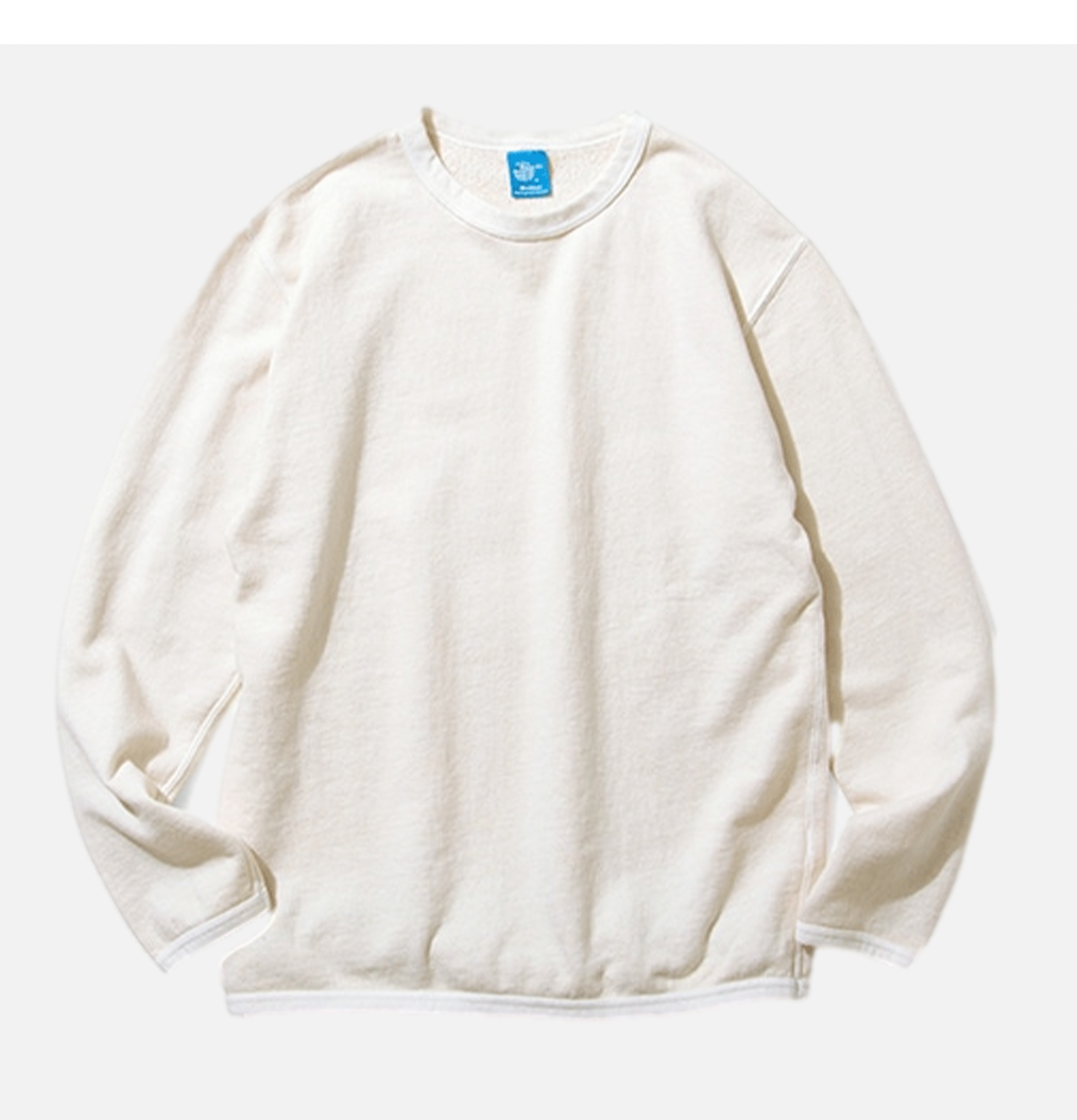 Good On Japan 9oz LS Crew Sweatshirt Natural