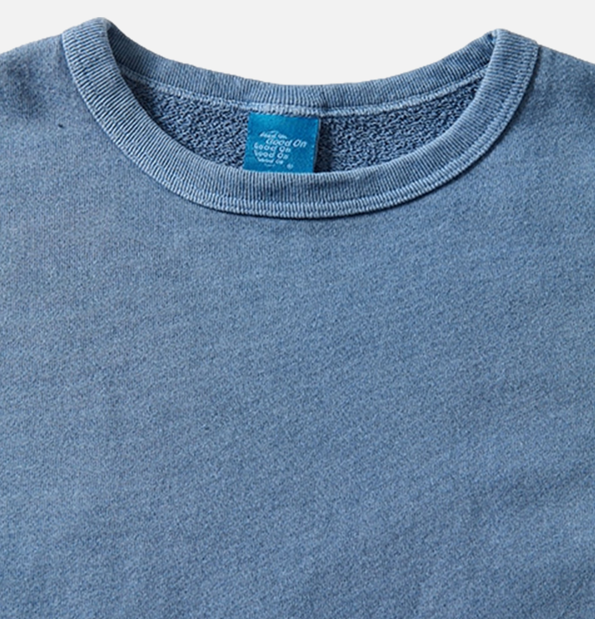 Good On Japan 9oz LS Crew Sweat Ajisai