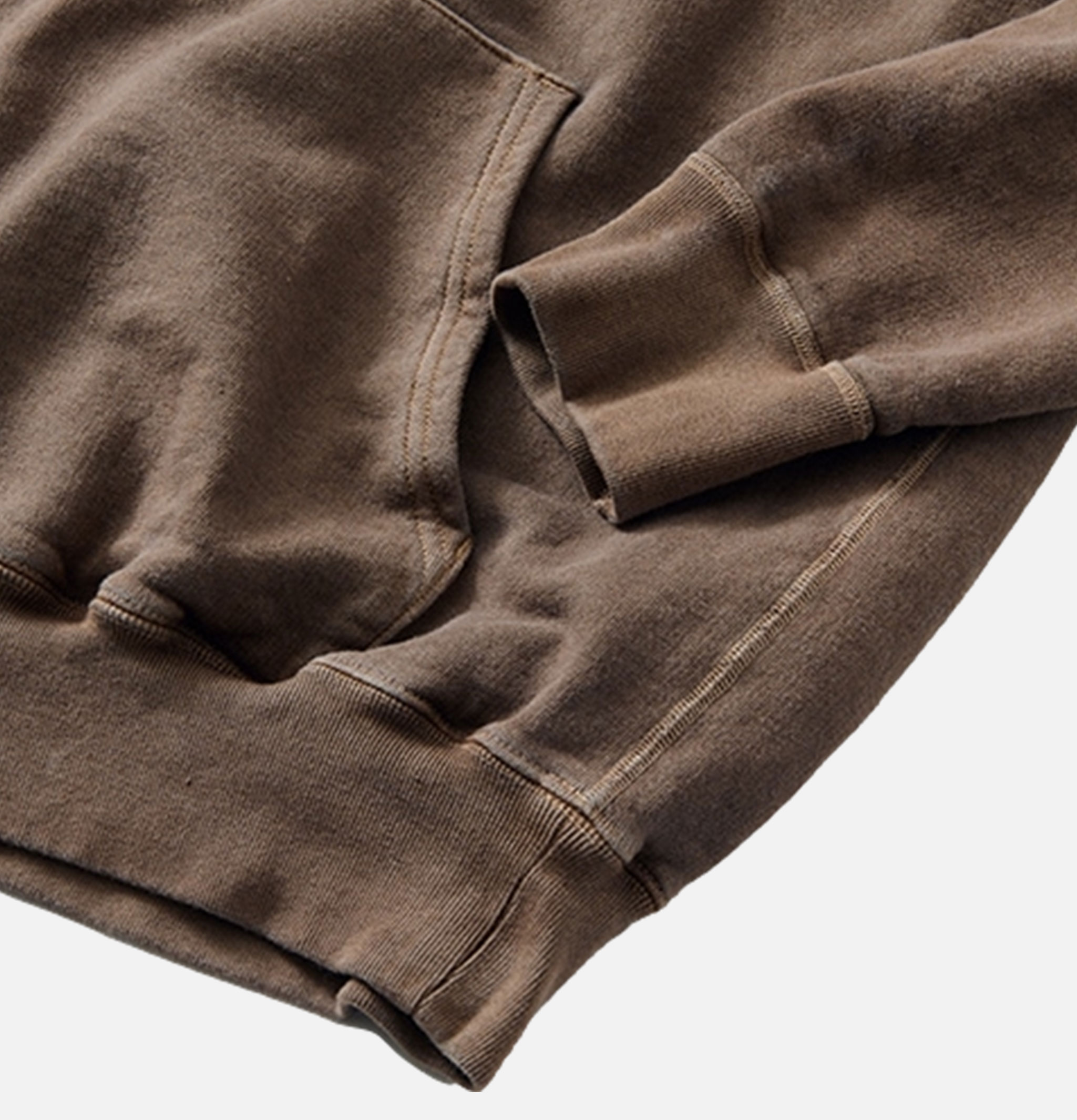 Good On Raglan P/o Hood Sweat Marron