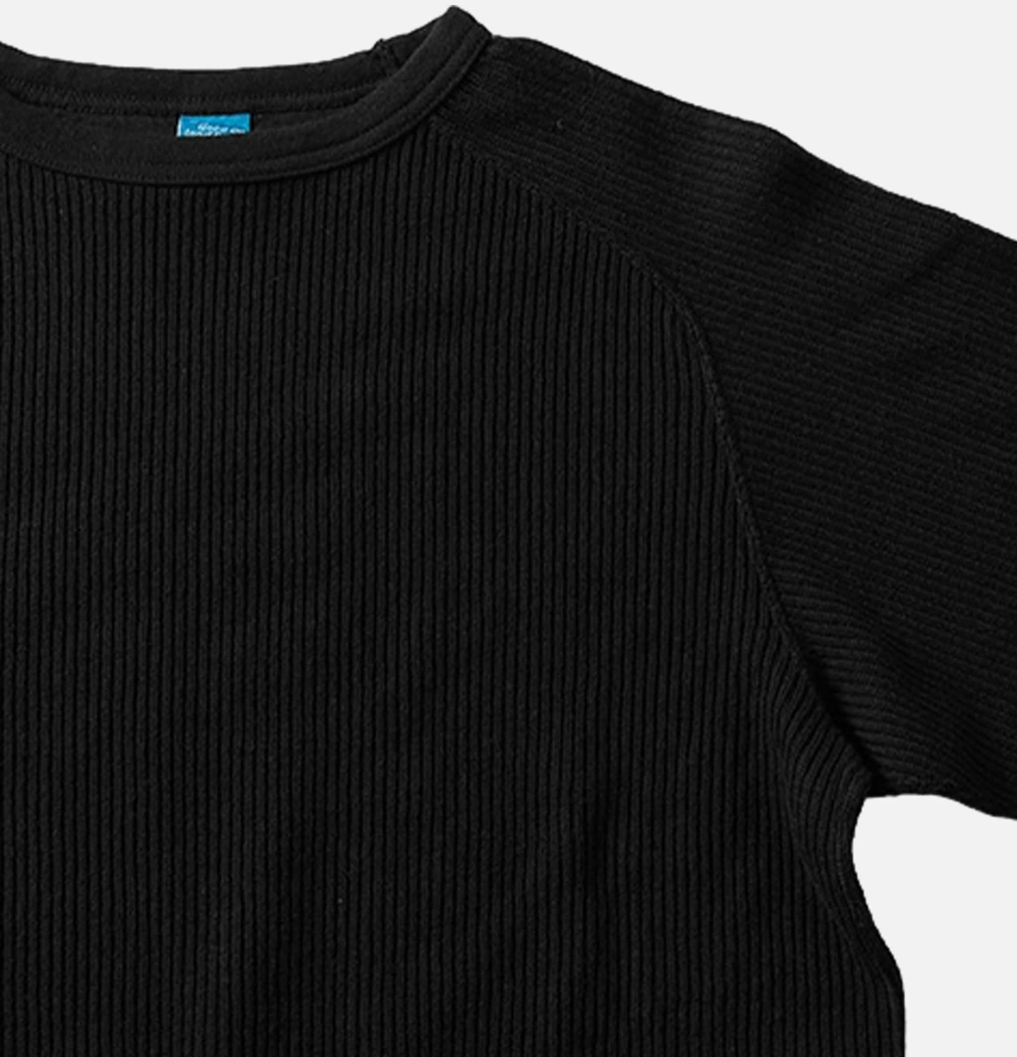 Good On Japan Ls Rib Knit Noir