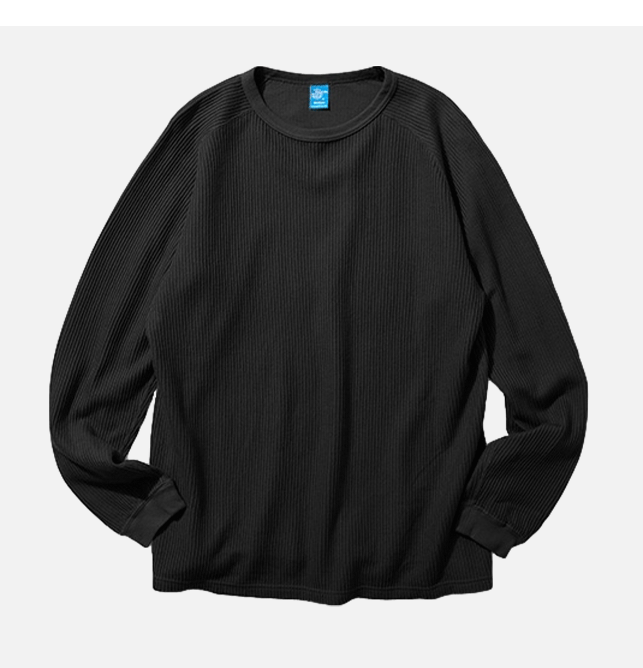 Good On Japan Ls Rib Knit Noir