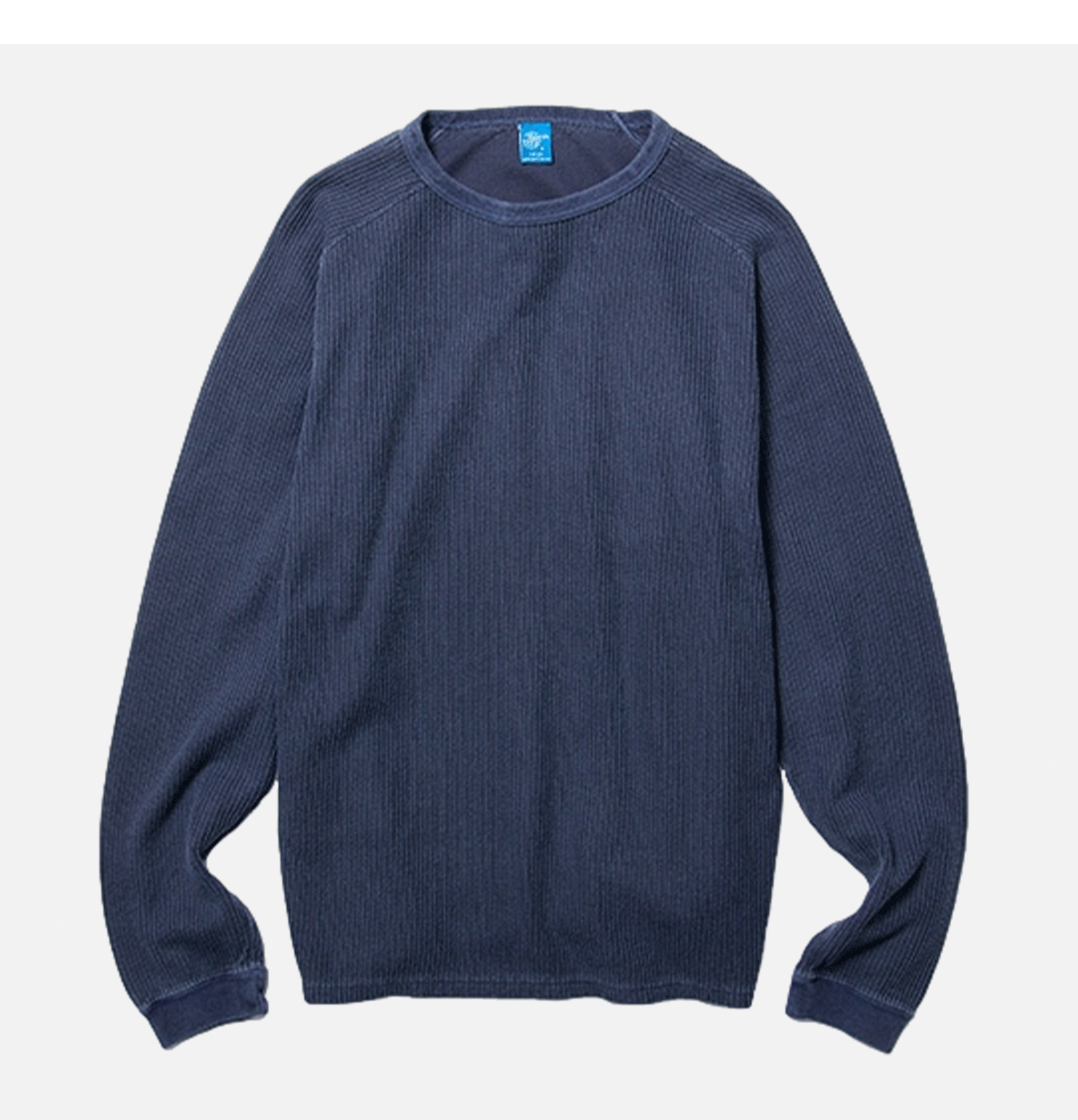 Good On Japan Ls Rib Knit Navy