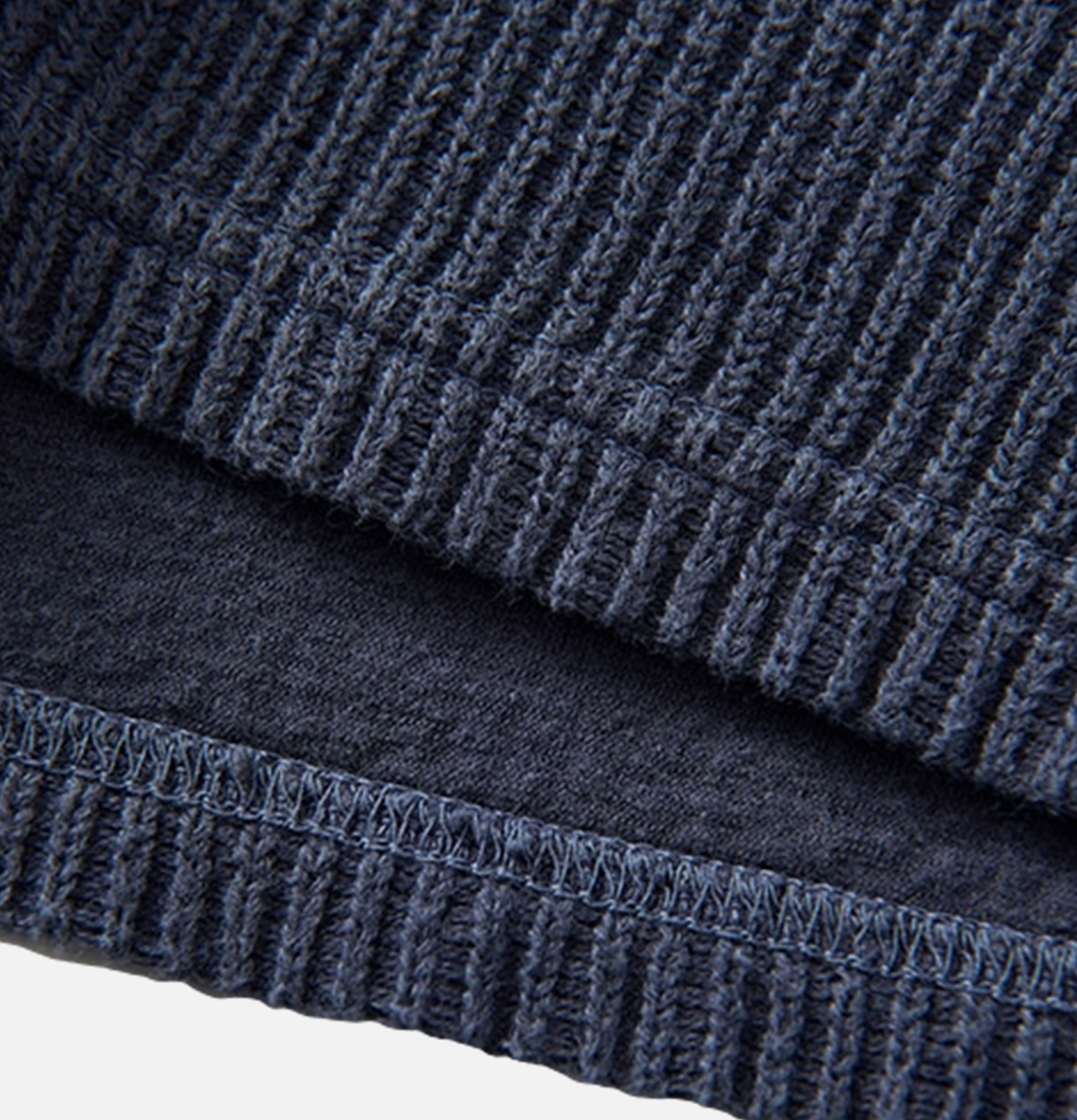 Good On Japan Ls Rib Knit Navy