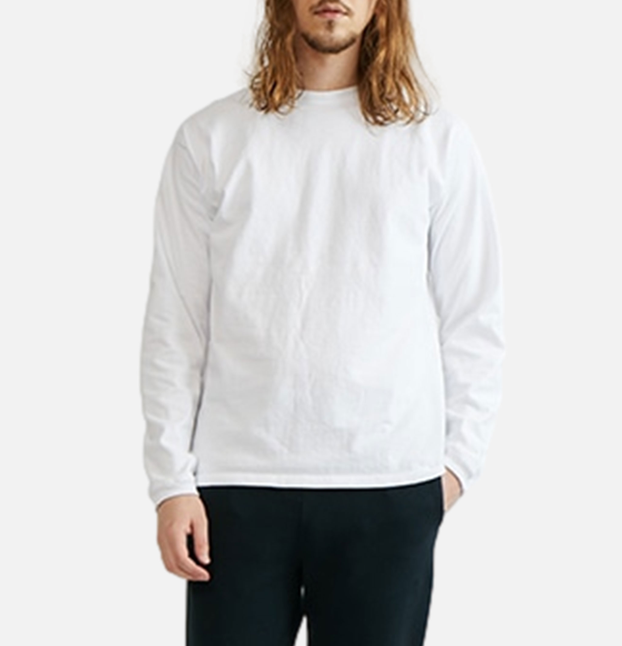 Good On Japan Ls Heavy Crew White