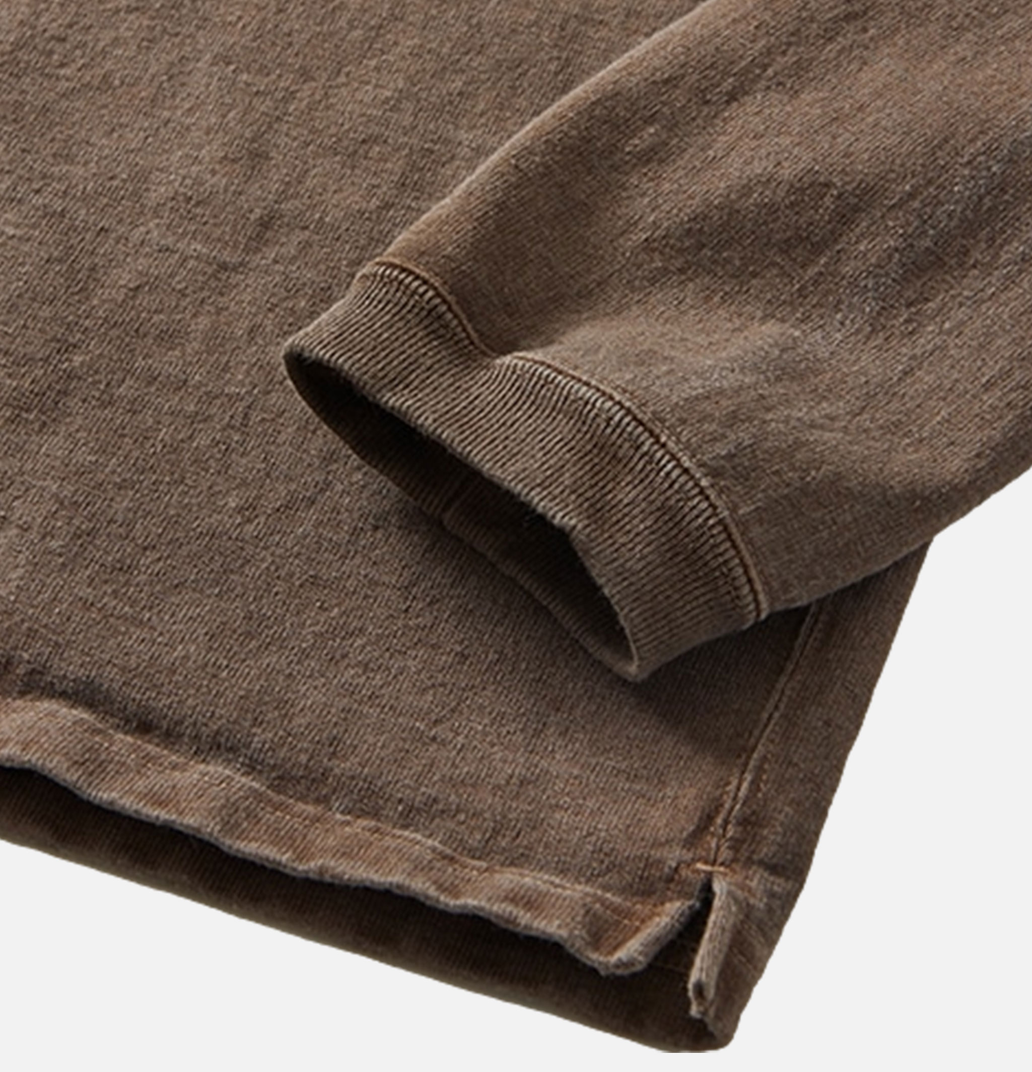 Good On Japan Ls Heavy Crew Brown