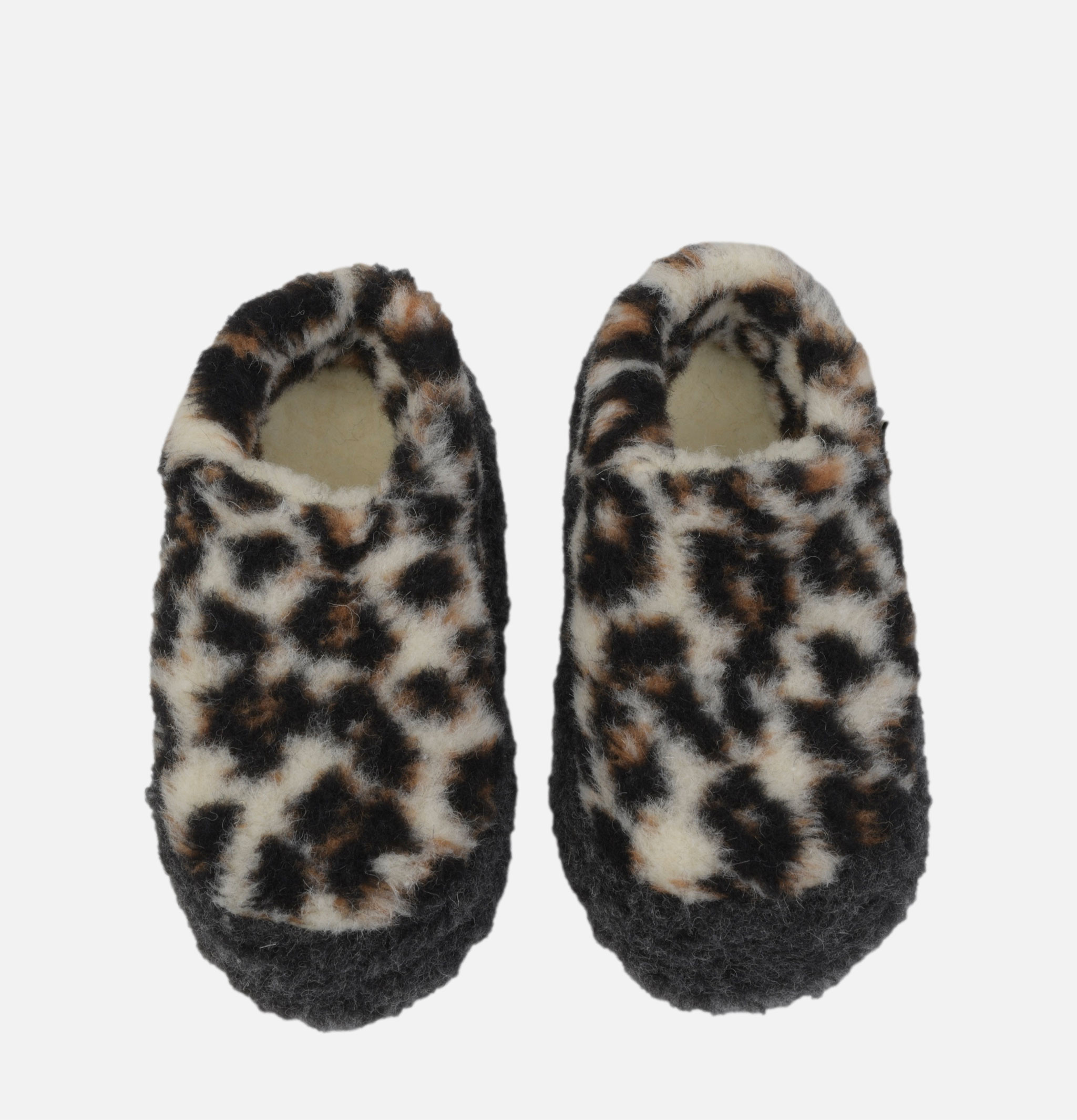 Coldbreaker Siberian Slippers Dark Leopard