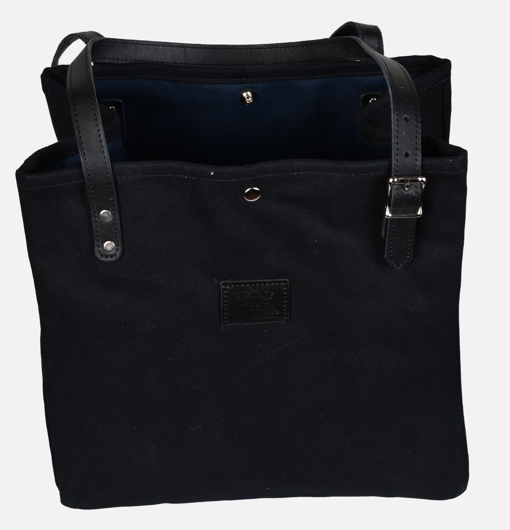 Heritage Leather Company Canvas Multi Tote Bag in Black