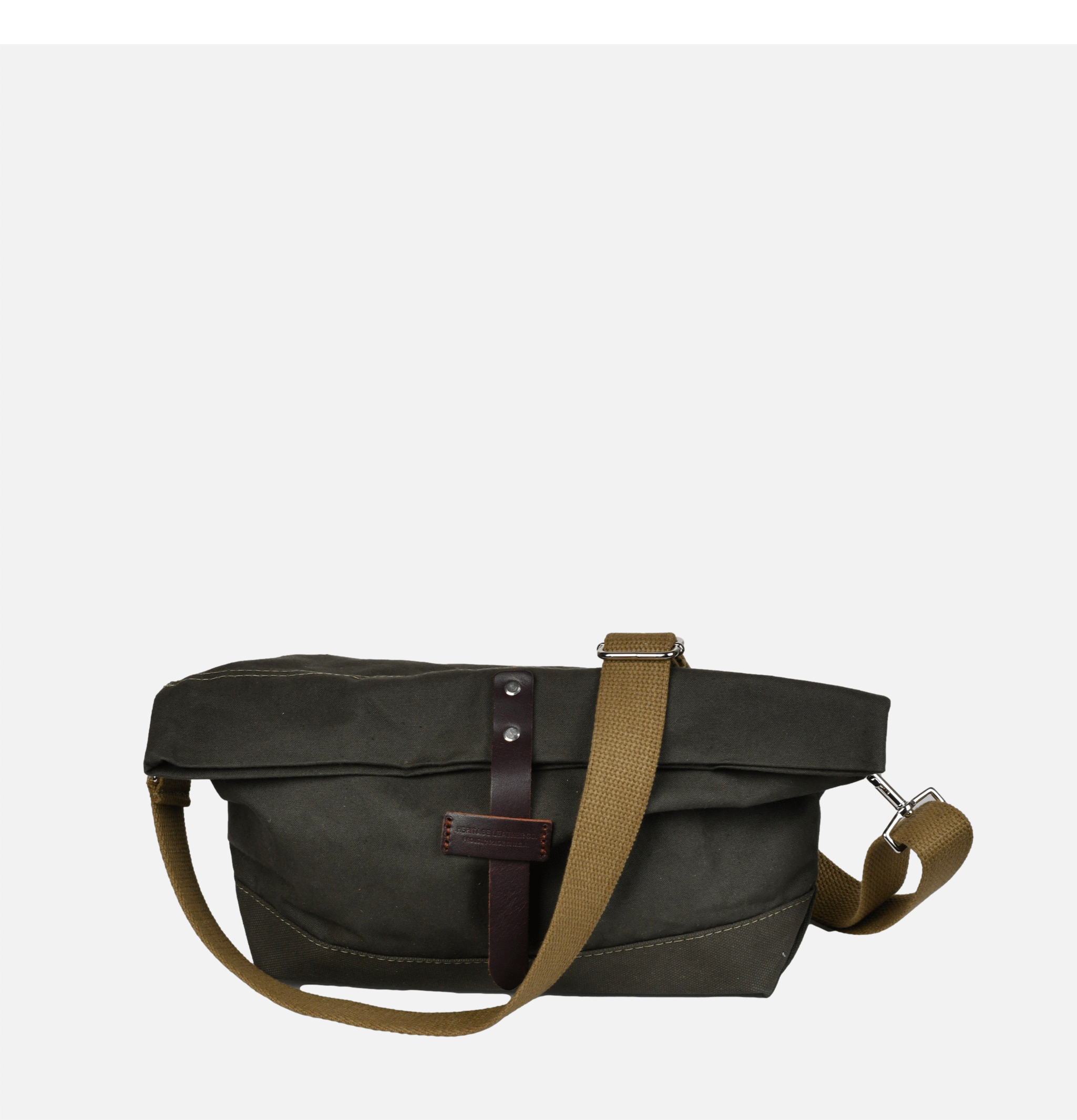 Heritage Leather Company Travel Pouch Olive