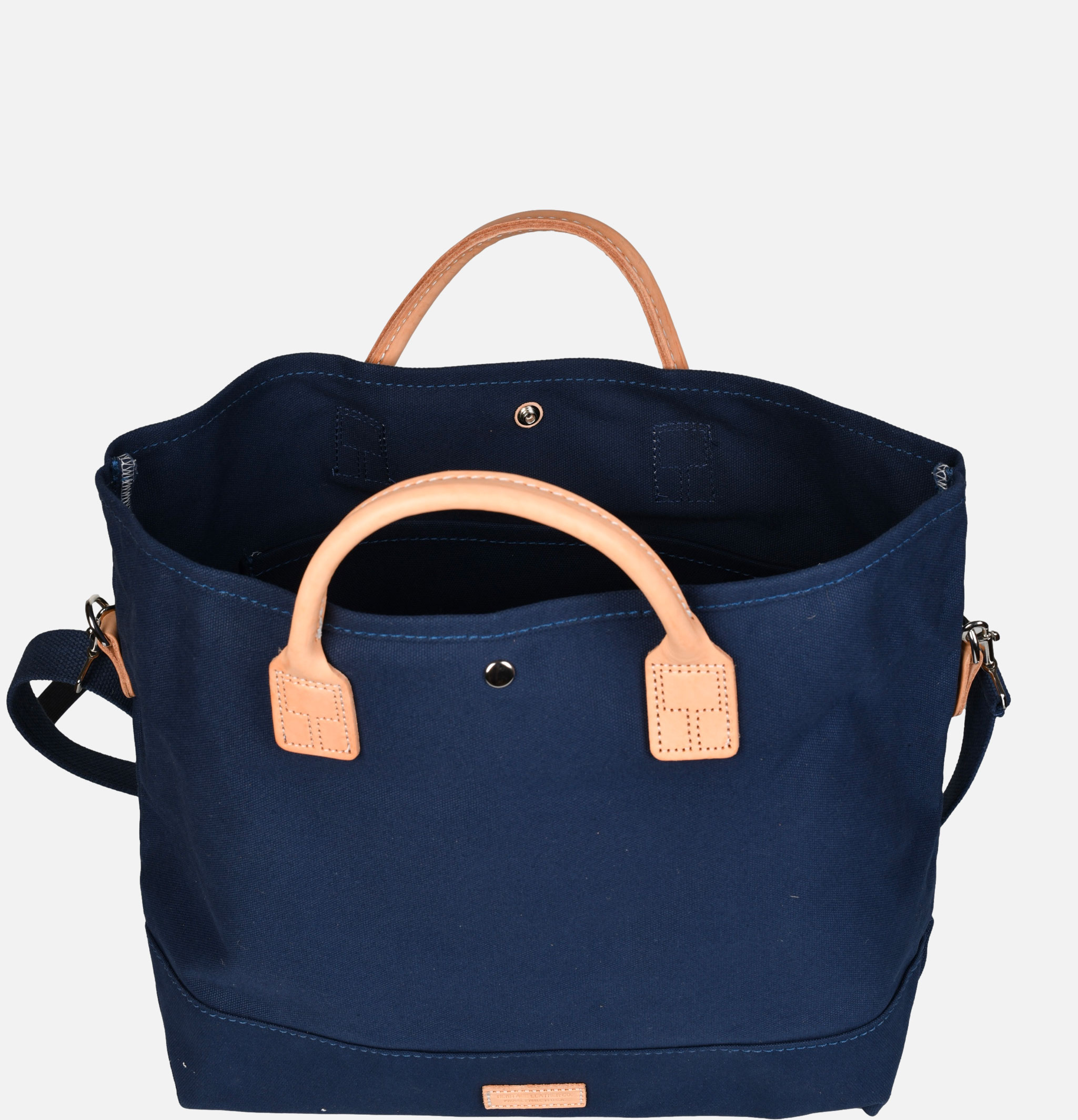 Sac Heritage Leather Company Utility 2 Way Navy