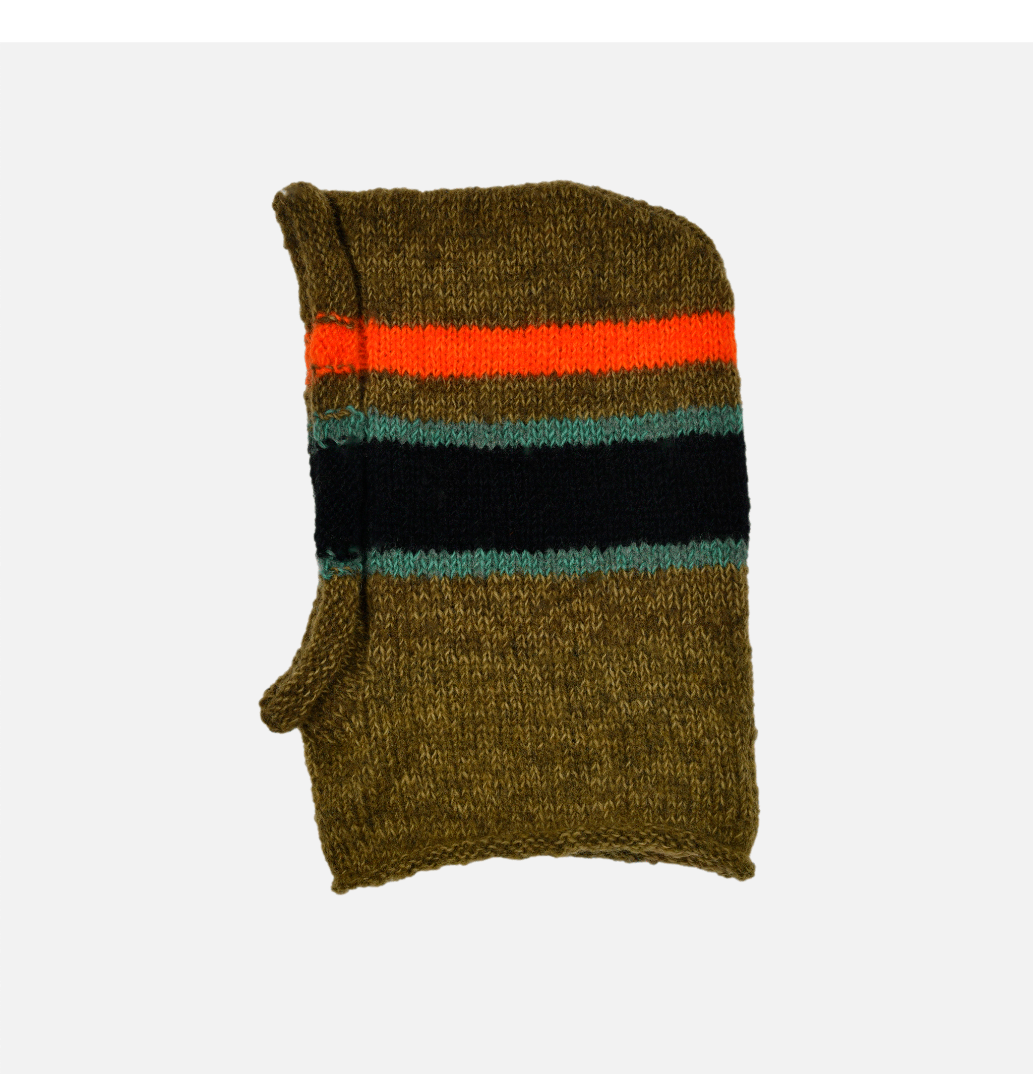 Hand Knit Line Balaclava