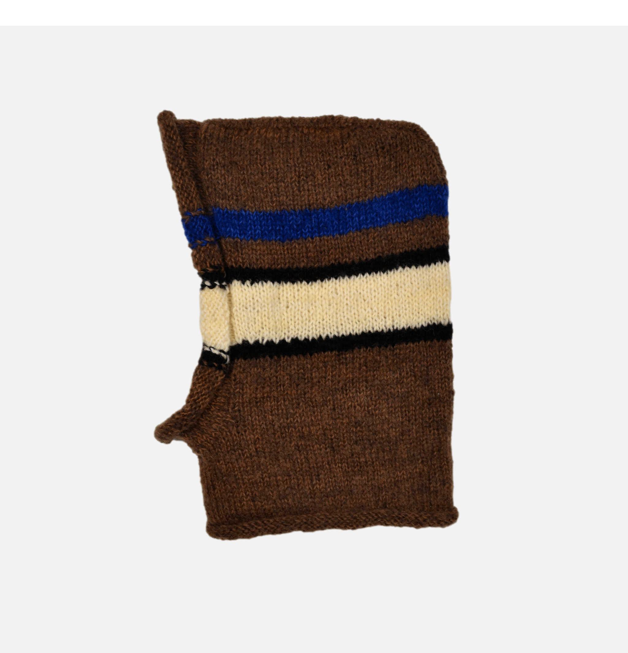 Hand Knit Line Balaclava