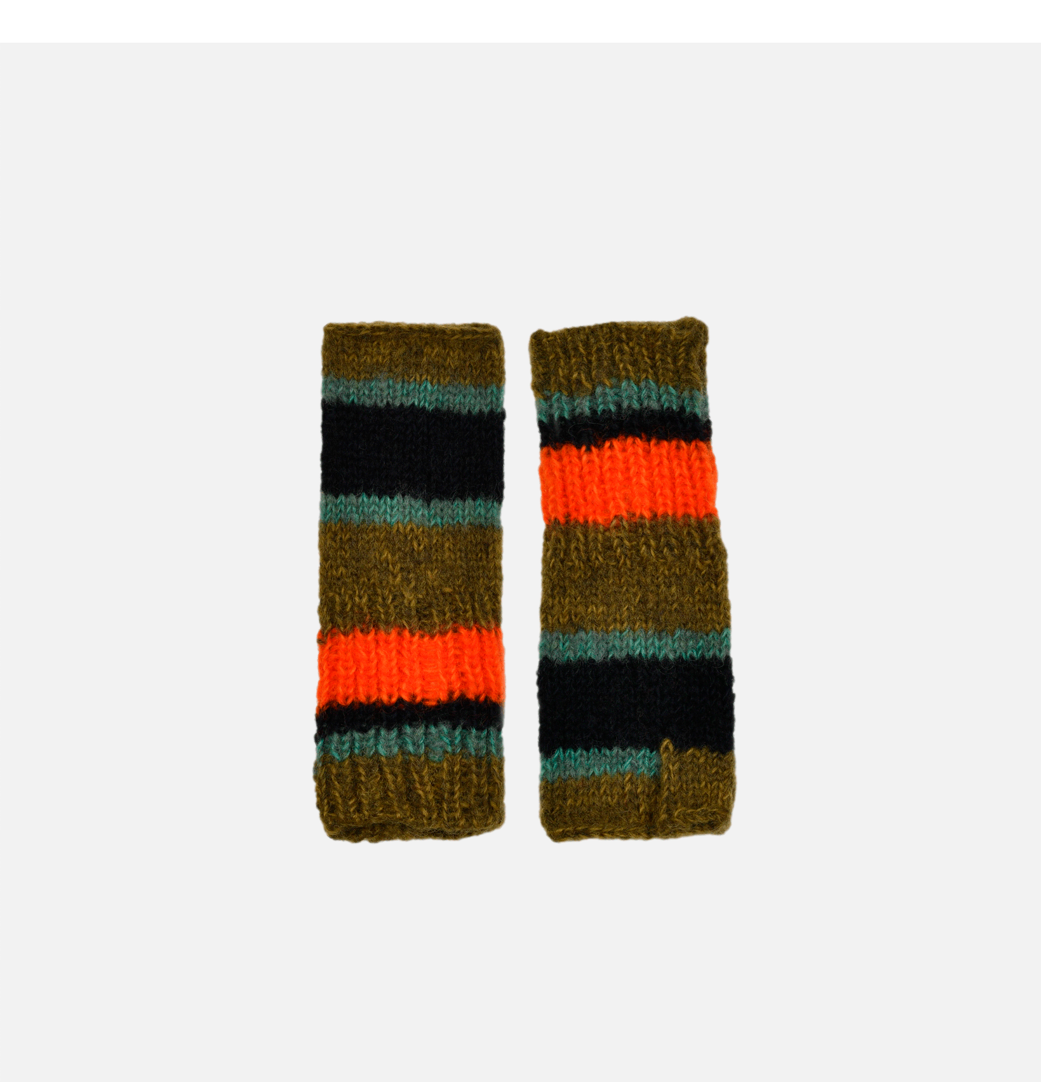 Hand Knit Line Glove