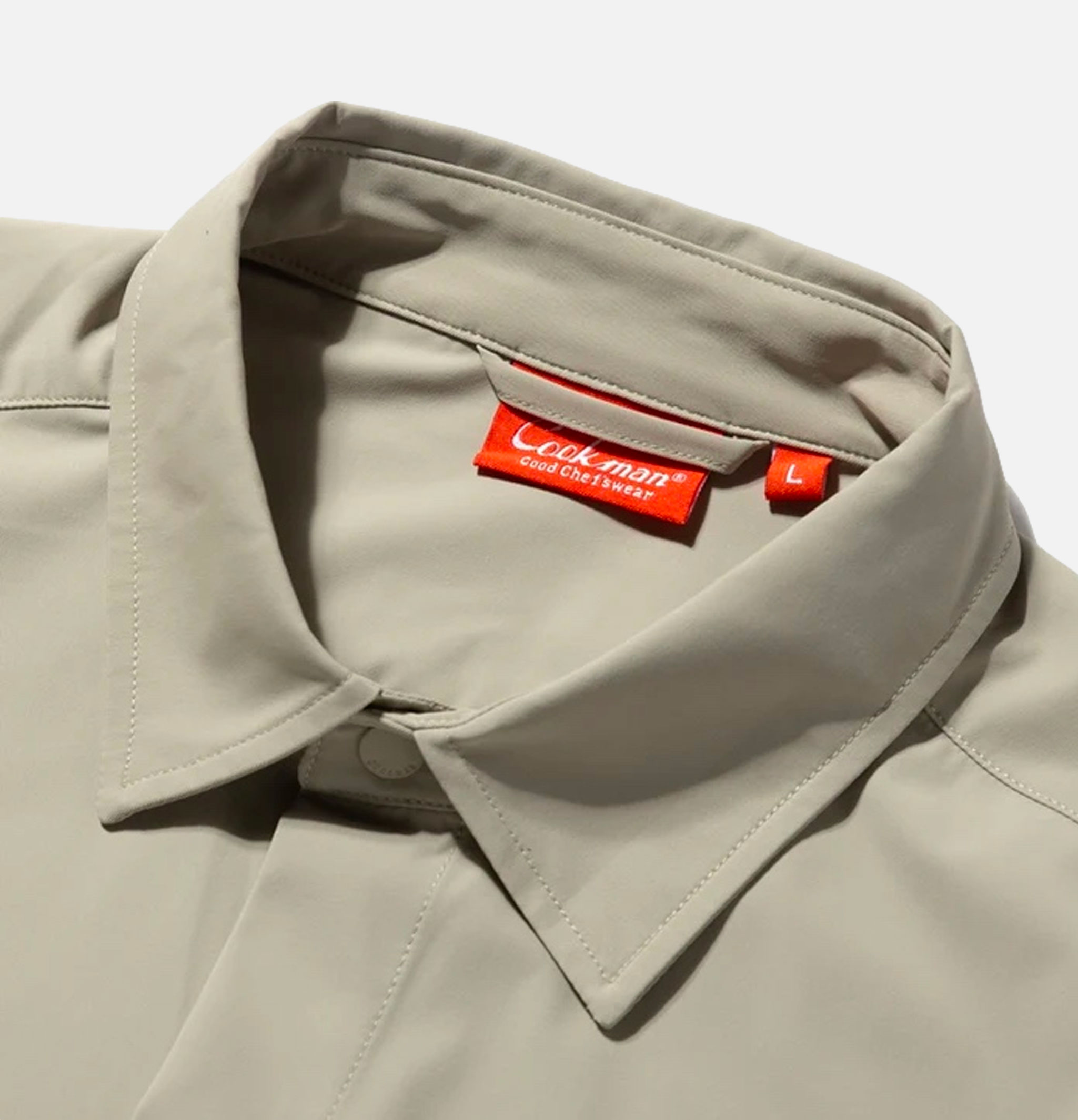 Work Shirt Ls Beige