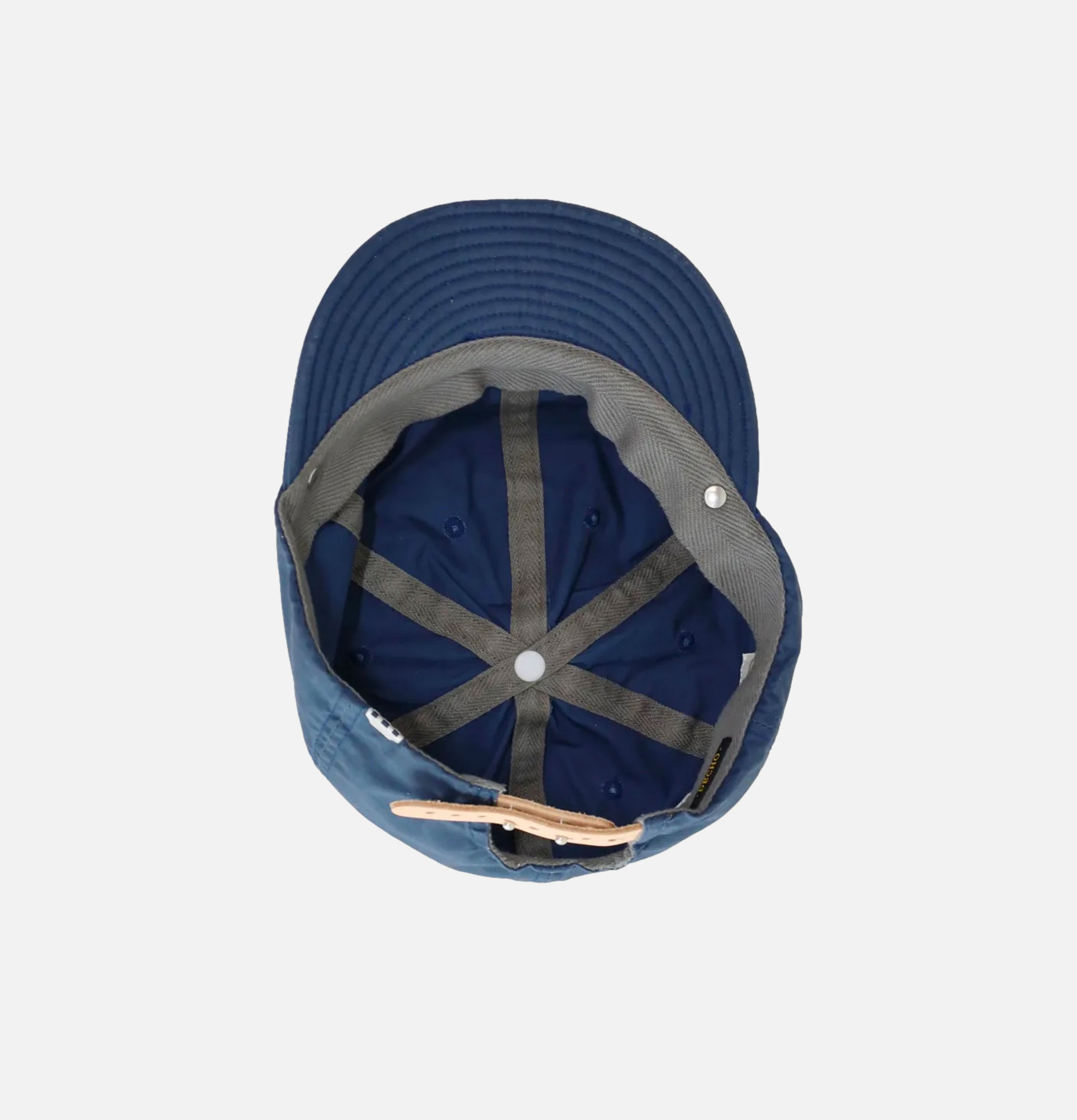 Decho Waxed Cotton Ball Cap Navy