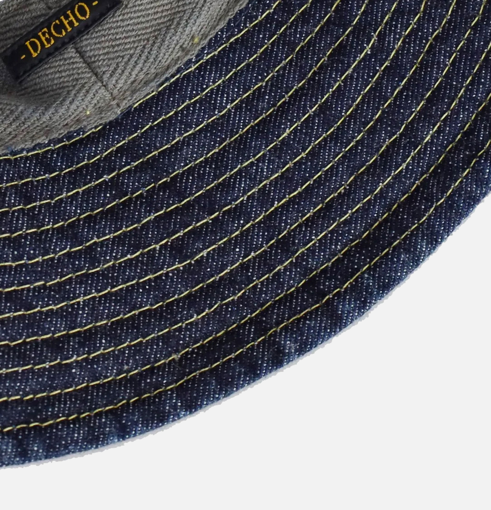 Decho Denim Fatigue Hat Indigo