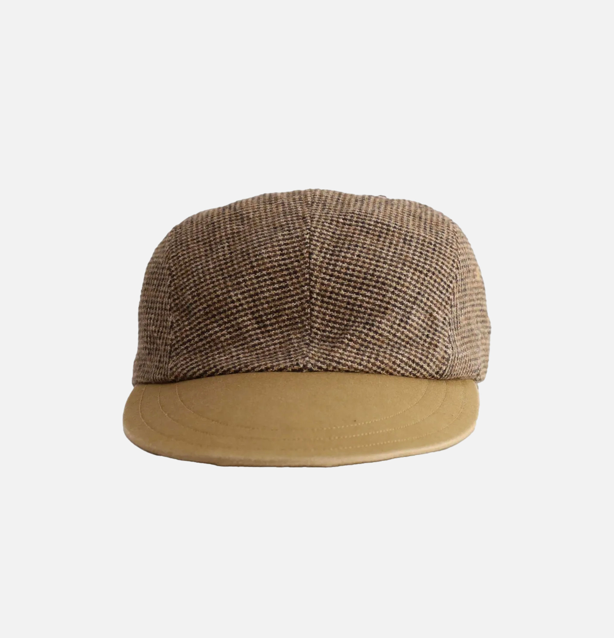 Decho Jet Cap Check Molesskin Beige